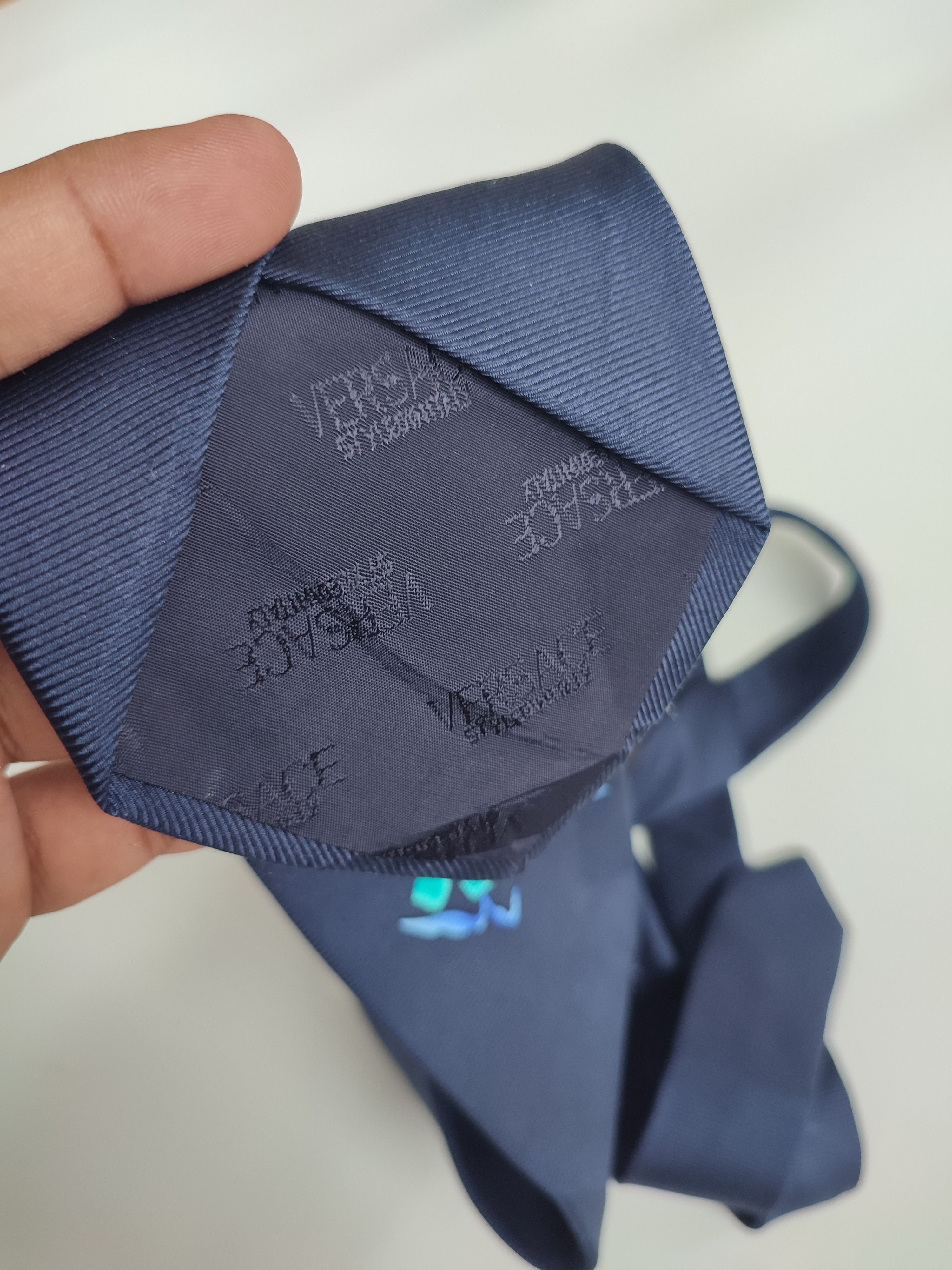 Versace VINTAGE VERSACE SILK NECK TIE Size ONE SIZE - 4 Thumbnail