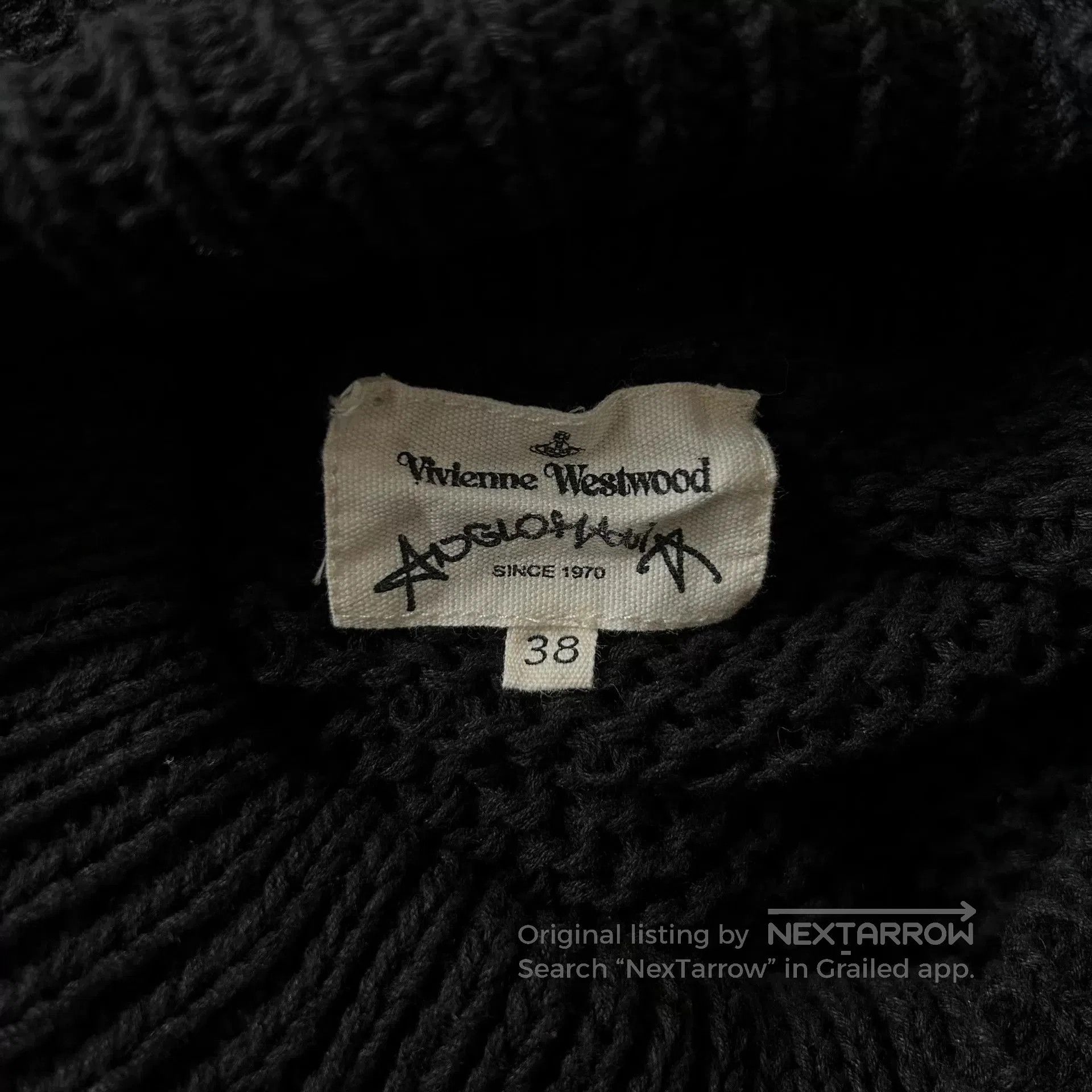 Vivienne Westwood Vivienne Westwood Vintage Hole Knit Top. Size US XS / EU 42 / 0 - 6 Thumbnail