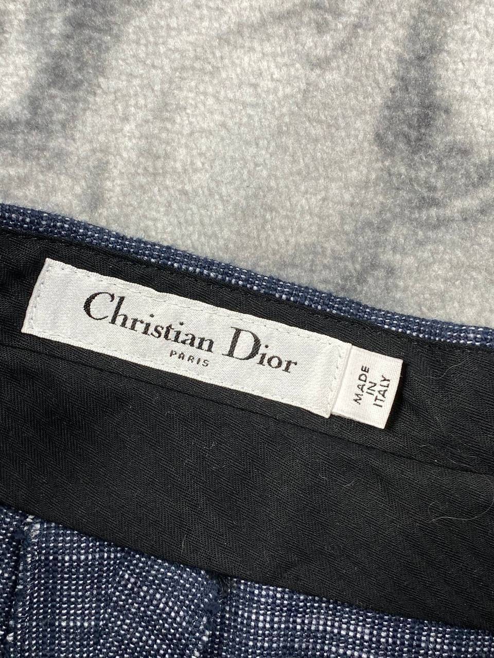 Dior Christian Dior Sailor Front Wide Trousers Women Size Xs Blue Size 28" / US 6 / IT 42 - 4 Thumbnail