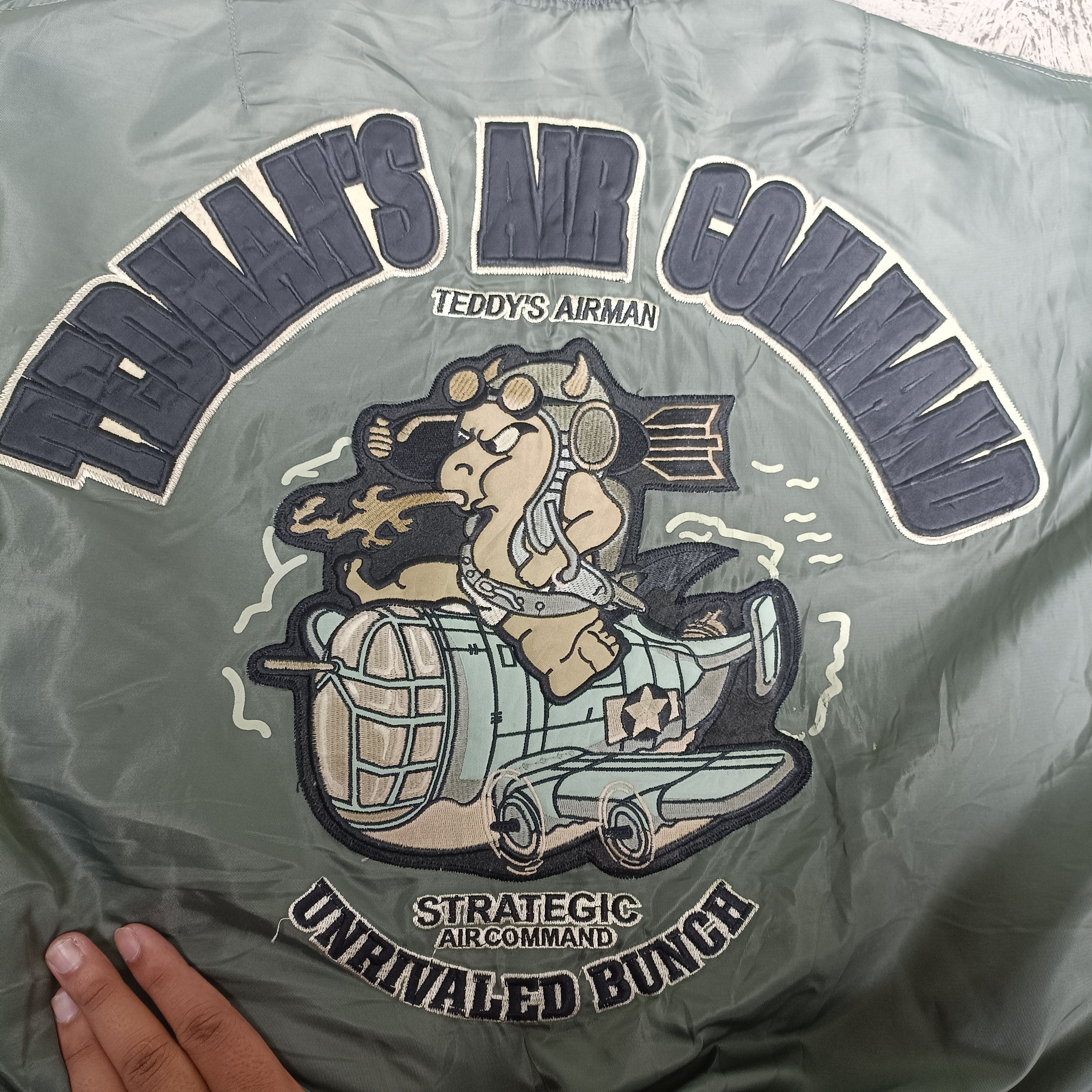 Tedman Vintage MA-1 flight jacket Bomber ted company Embroidery Size US S / EU 44-46 / 1 - 3 Thumbnail