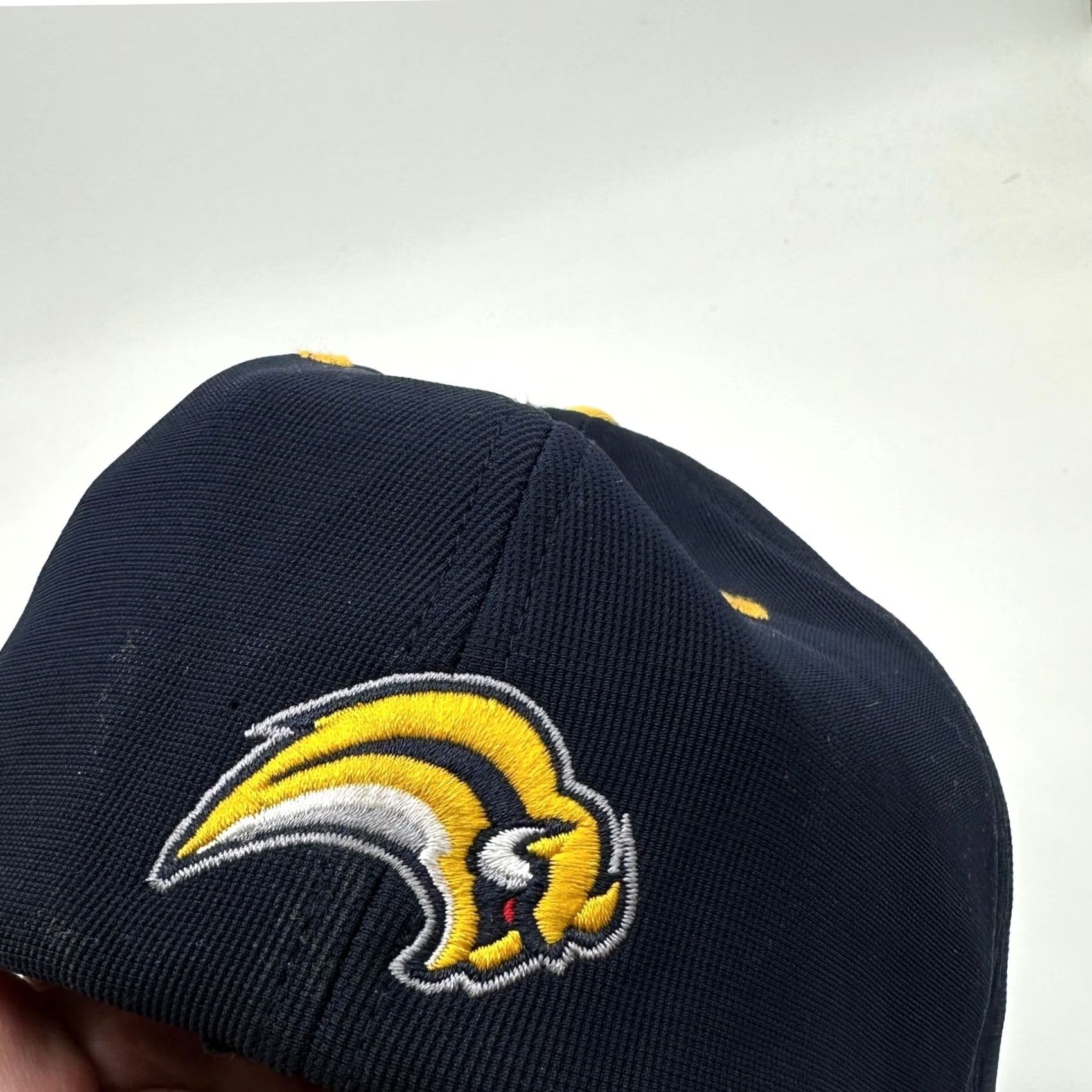 Twins VINTAGE Buffalo Sabres Mens Hockey Hats Large-XL Blue Embroidered Logo NHL Cap 47 Twins Size ONE SIZE - 4 Thumbnail