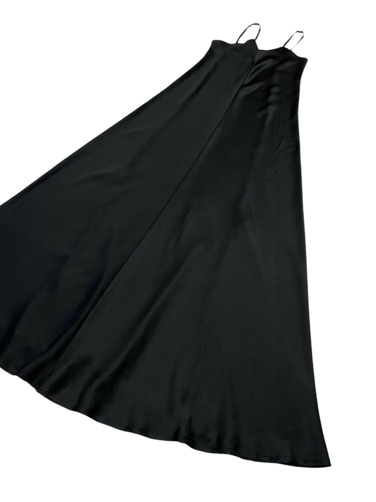 Yohji Yamamoto Yohji Yamamoto + Noir Soie Silk Midi Dress Size S / US 4 / IT 40 - 11 Thumbnail