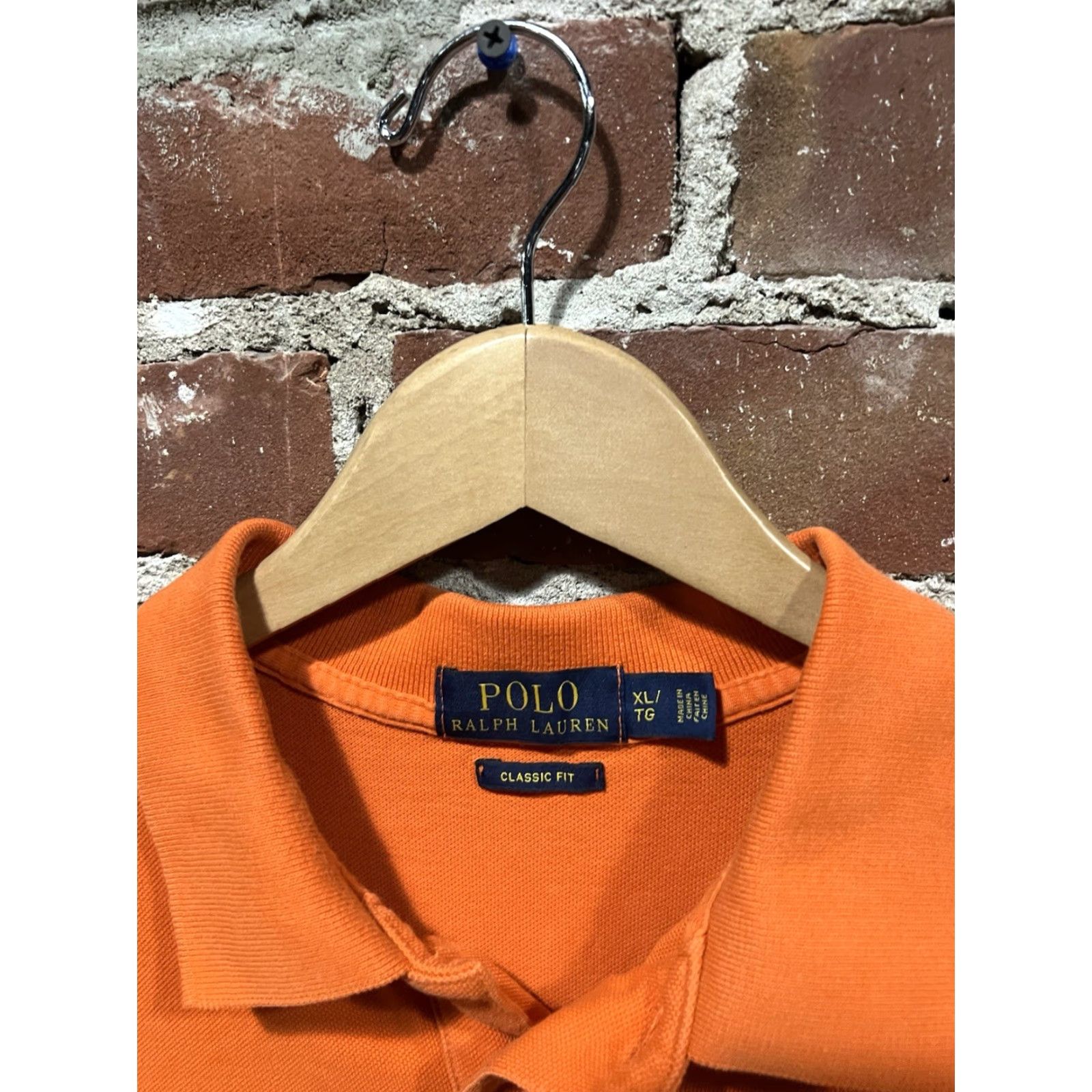 Polo Ralph Lauren Polo Ralph Lauren Polo Shirt Short Sleeve Mens XL Orange Size US XL / EU 56 / 4 - 3 Thumbnail