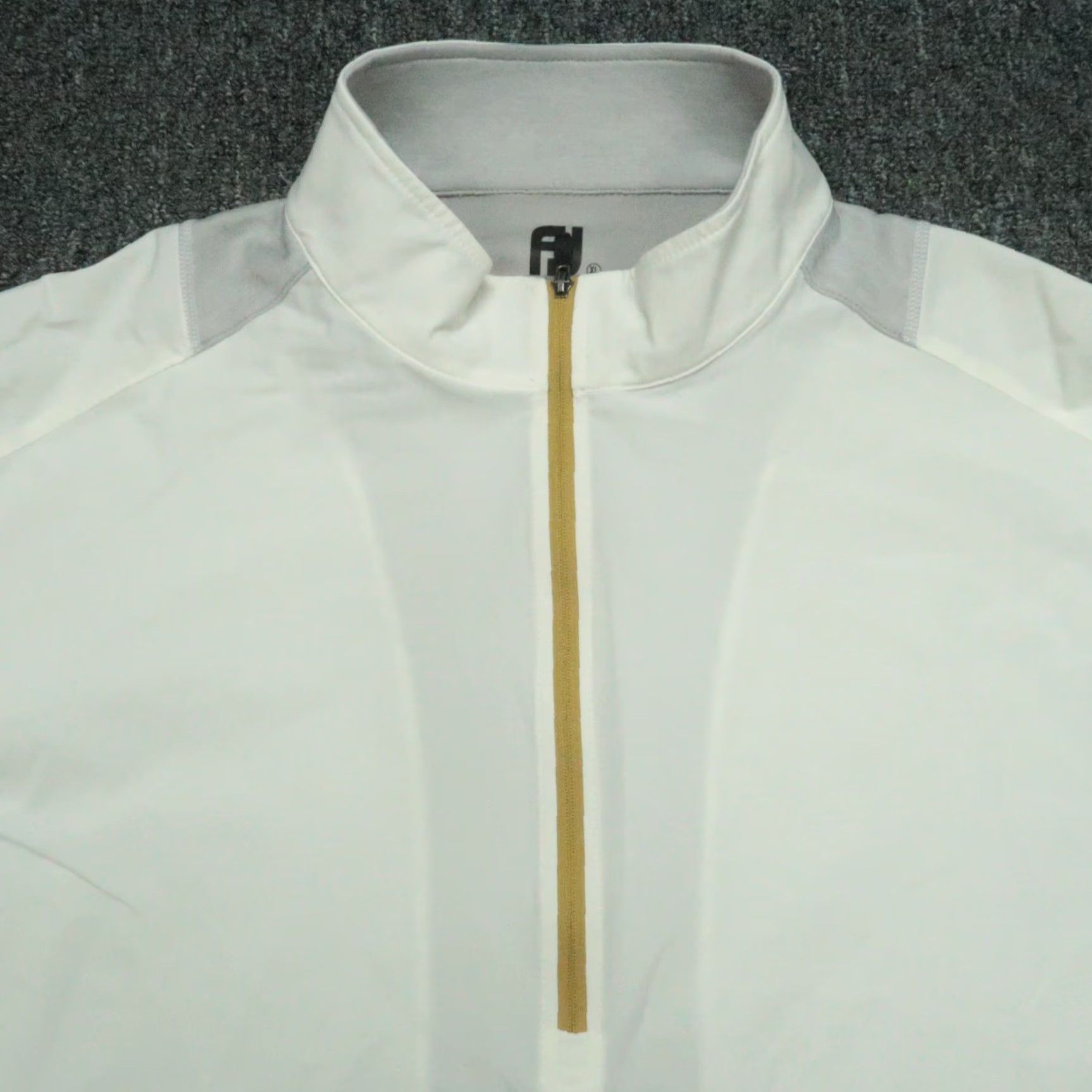 Footjoy FootJoy Jacket Men XL Hyperflex Zip Half Zip Stonebridge Ranch Golf Activewear White Windbreaker Pockets 1/2 Zip Mens XL Size US XL / EU 56 / 4 - 2 Thumbnail