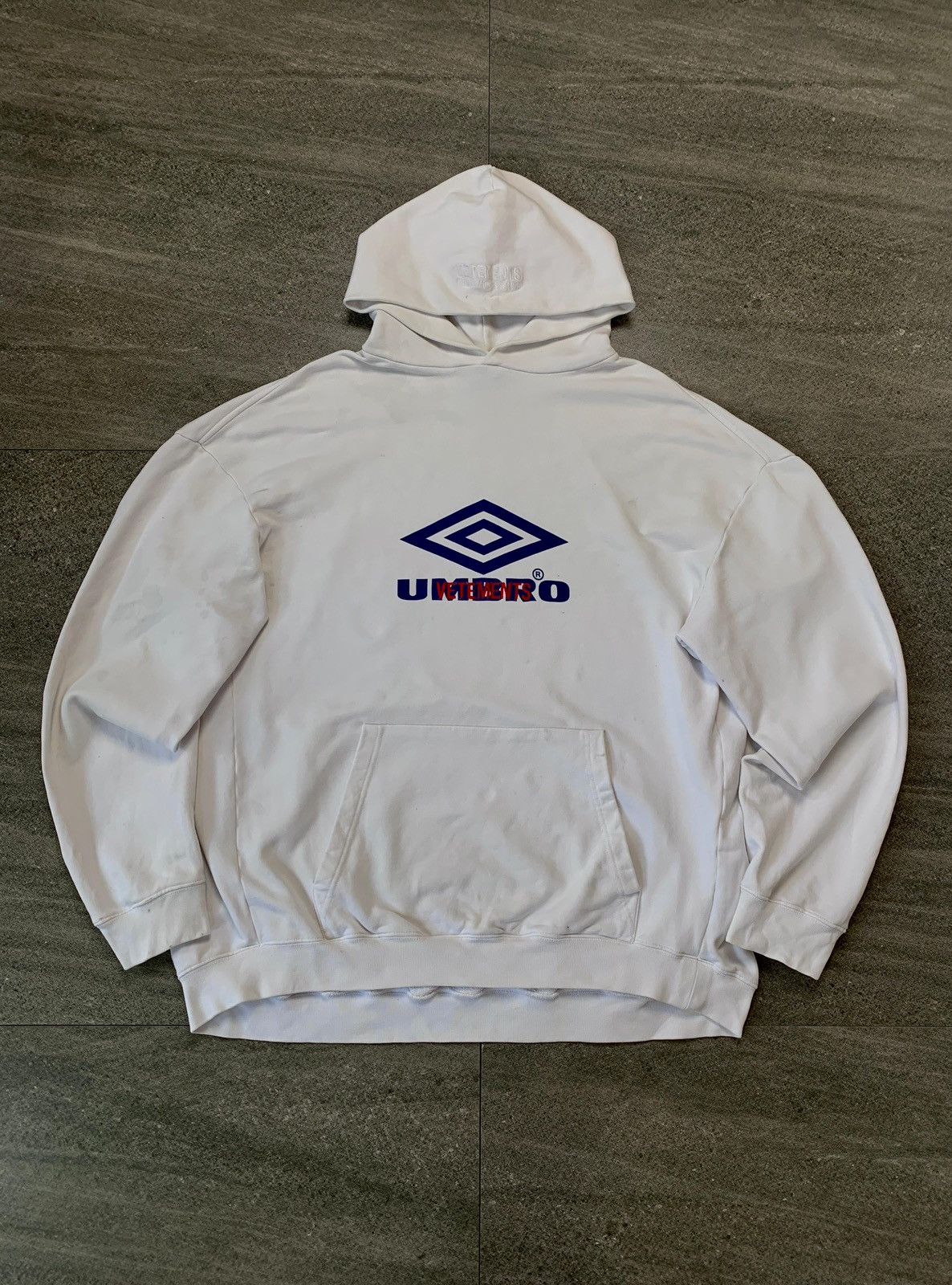Vetements FREE TAX! Umbro Collabs Logo Hoodie by Demna Size US S / EU 44-46 / 1 - 1 Thumbnail