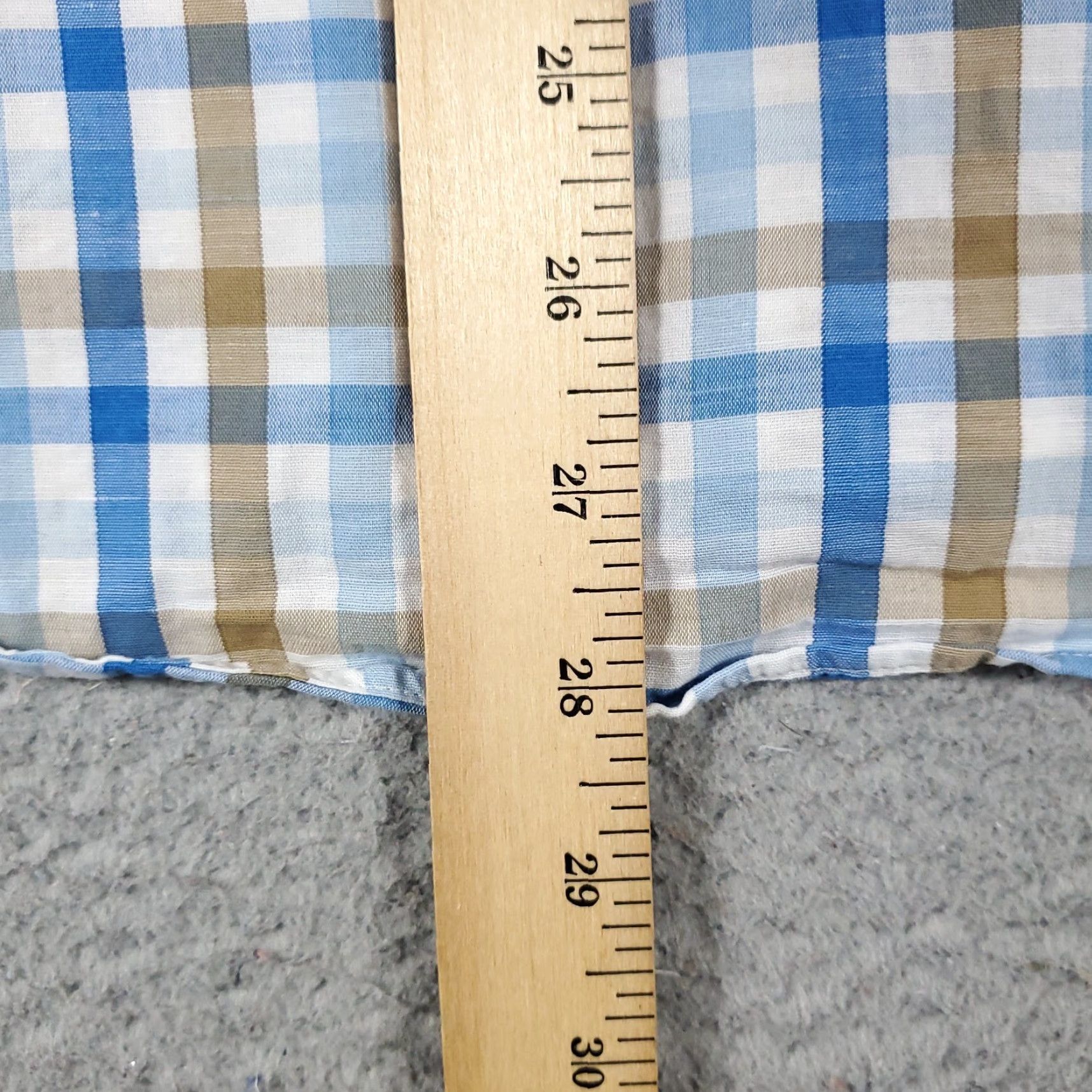 Vineyard Vines VINEYARD VINES Shirt Mens XS Blue Check Button-Up Long Sleeve Casual Size US XS / EU 42 / 0 - 4 Thumbnail