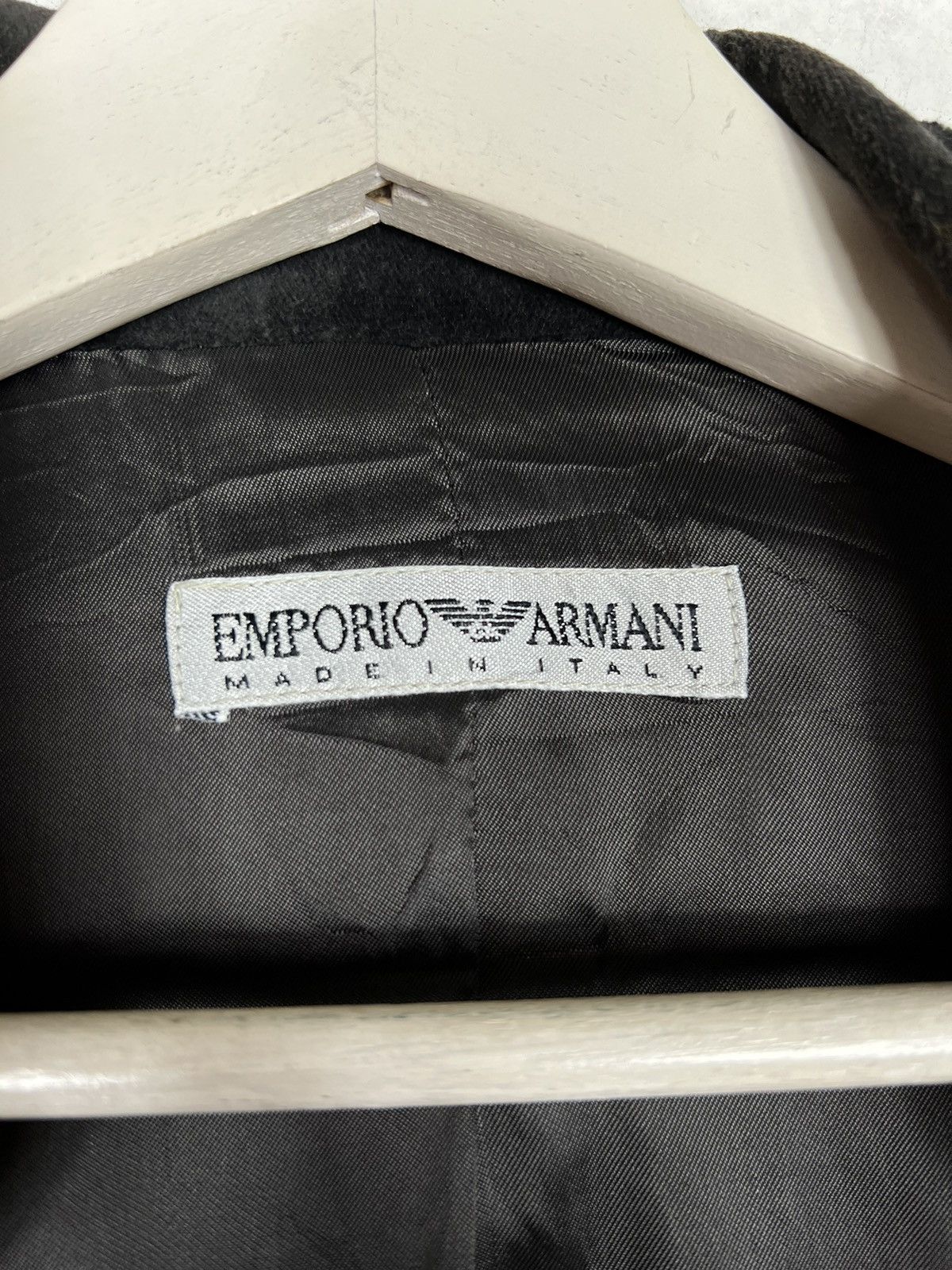 Armani 🔥EMPORIO ARMANI VELVET BLAZER FULL BUTTON JACKET MADE ITALY Size US M / EU 48-50 / 2 - 13 Thumbnail