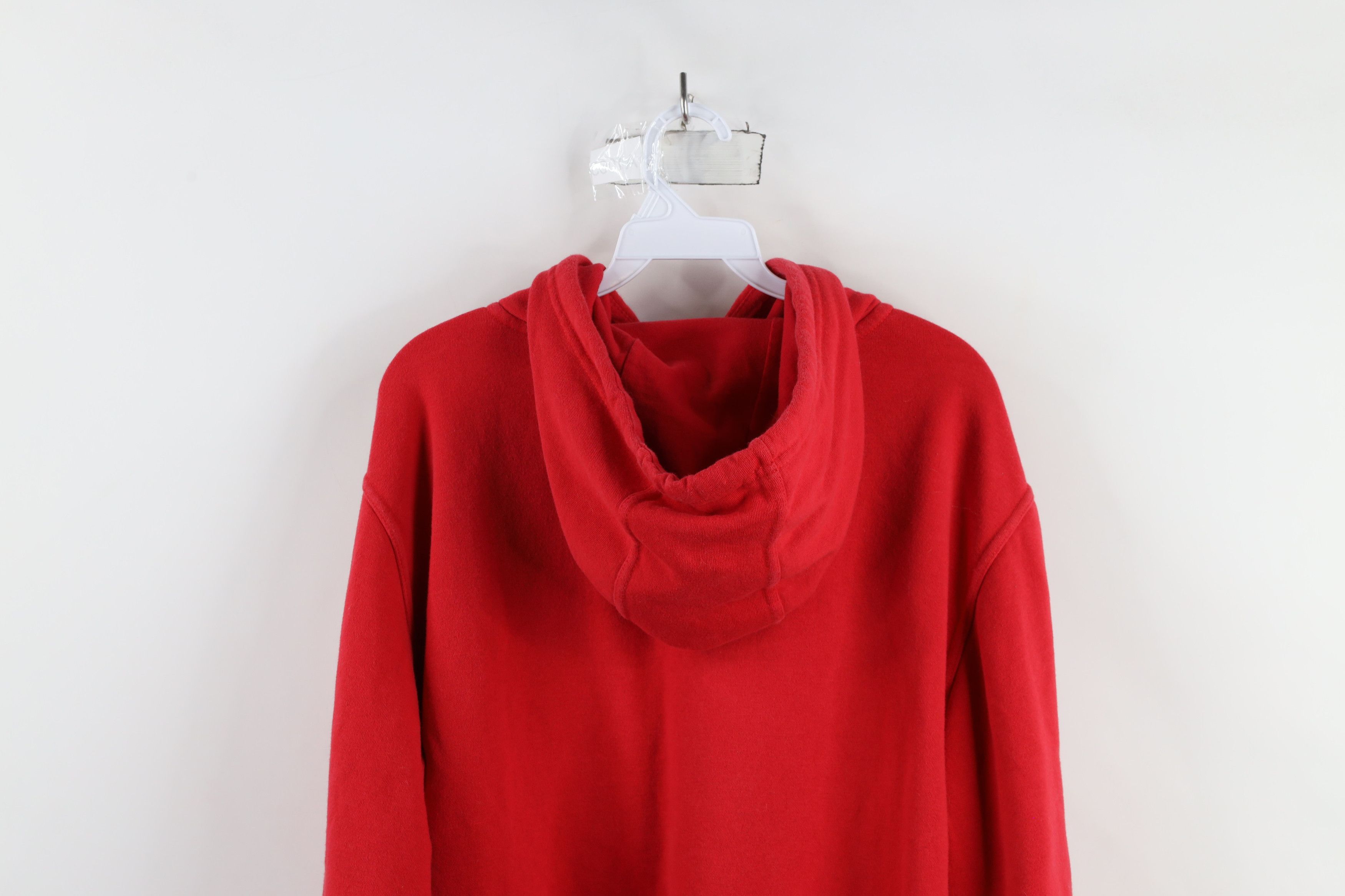The North Face × Vintage Vintage The North Face Out Big Logo Hoodie Sweatshirt Red Size US L / EU 52-54 / 3 - 12 Thumbnail
