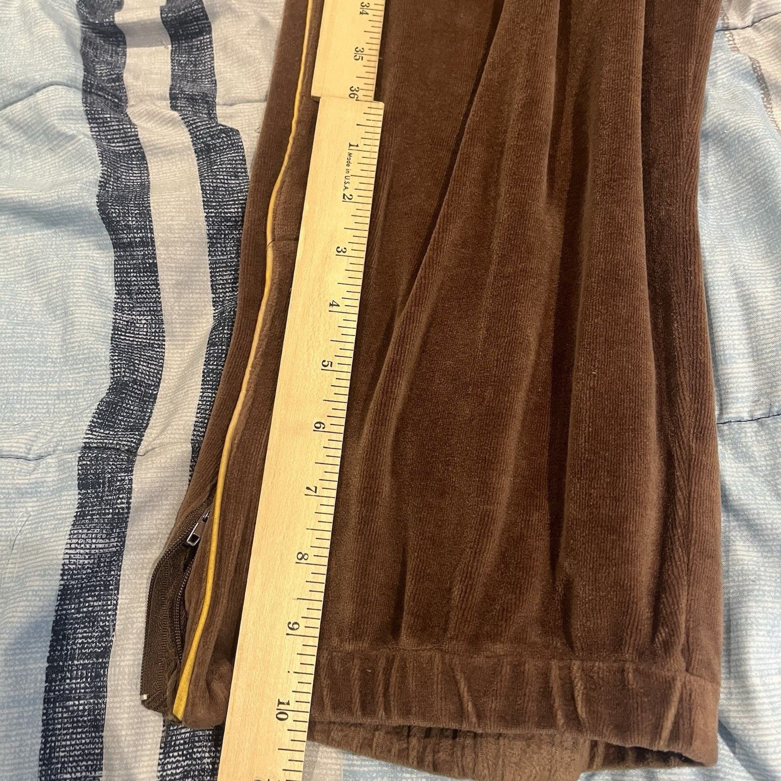 Stacy Adams VTG Stacy Adams men's XL brown full zip fleece tracksuit Size US XL / EU 56 / 4 - 9 Thumbnail