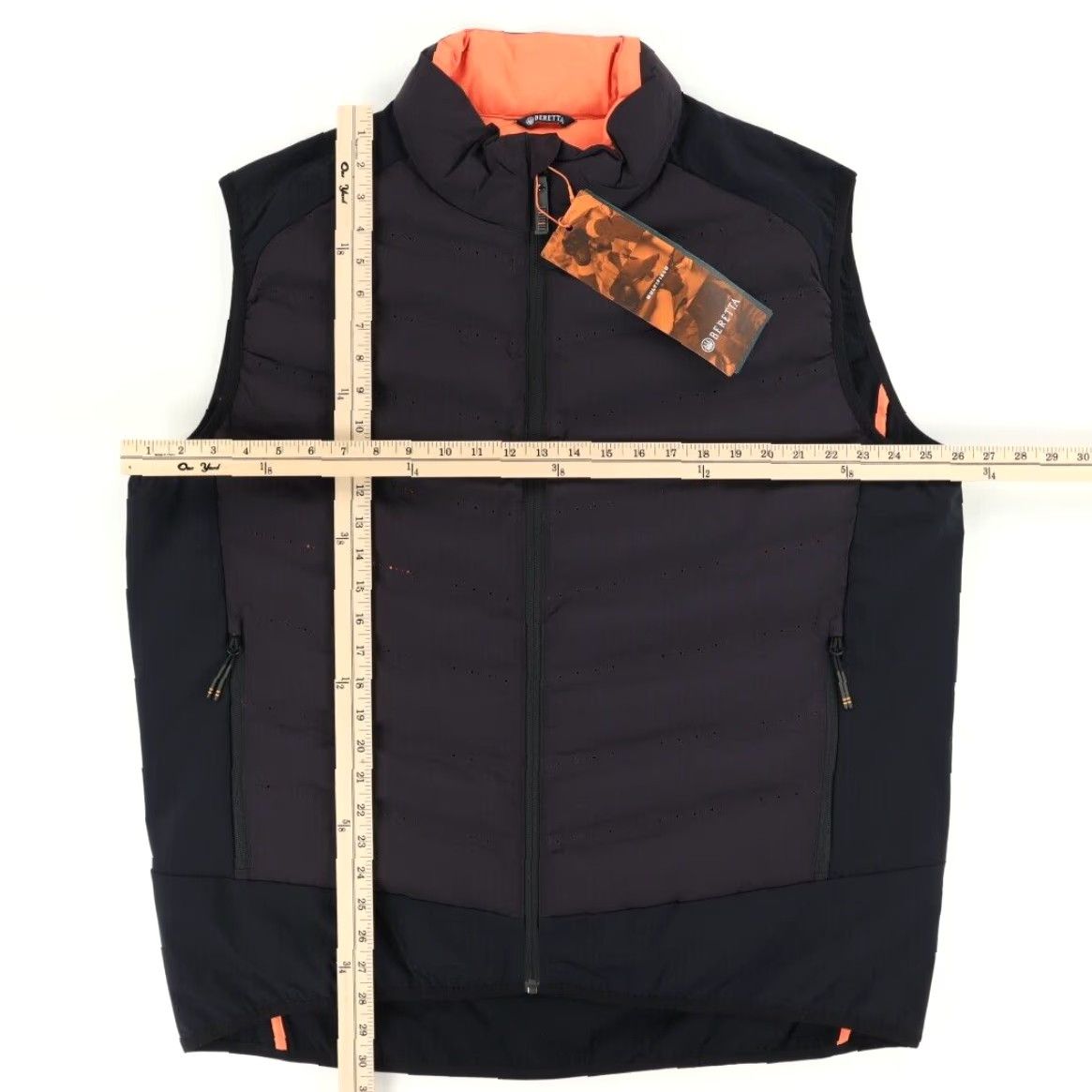 Vintage VINTAGE Beretta Bezoar Hybrid Vest Solid Jacket Black Men 2XL Shirt Size US XXL / EU 58 / 5 - 3 Thumbnail