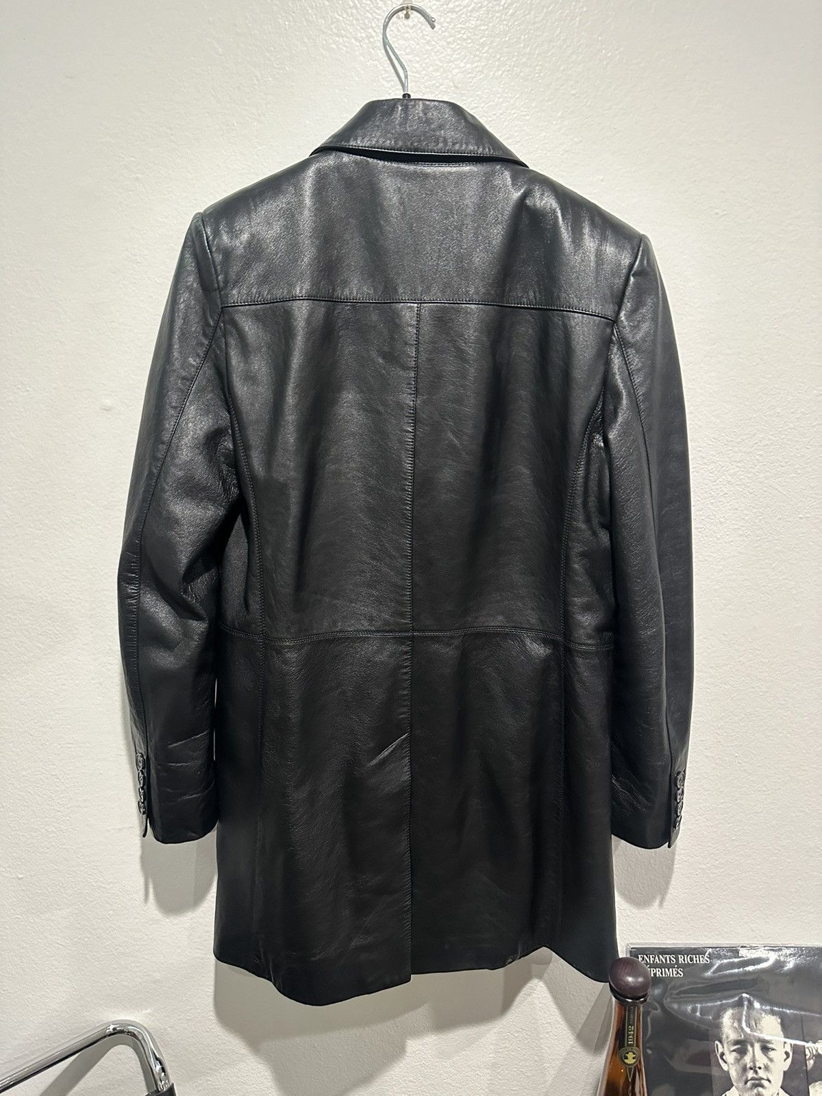 Saint Laurent Paris 2021 Lambskin Leather Overcoat 48 Size US M / EU 48-50 / 2 - 6 Thumbnail