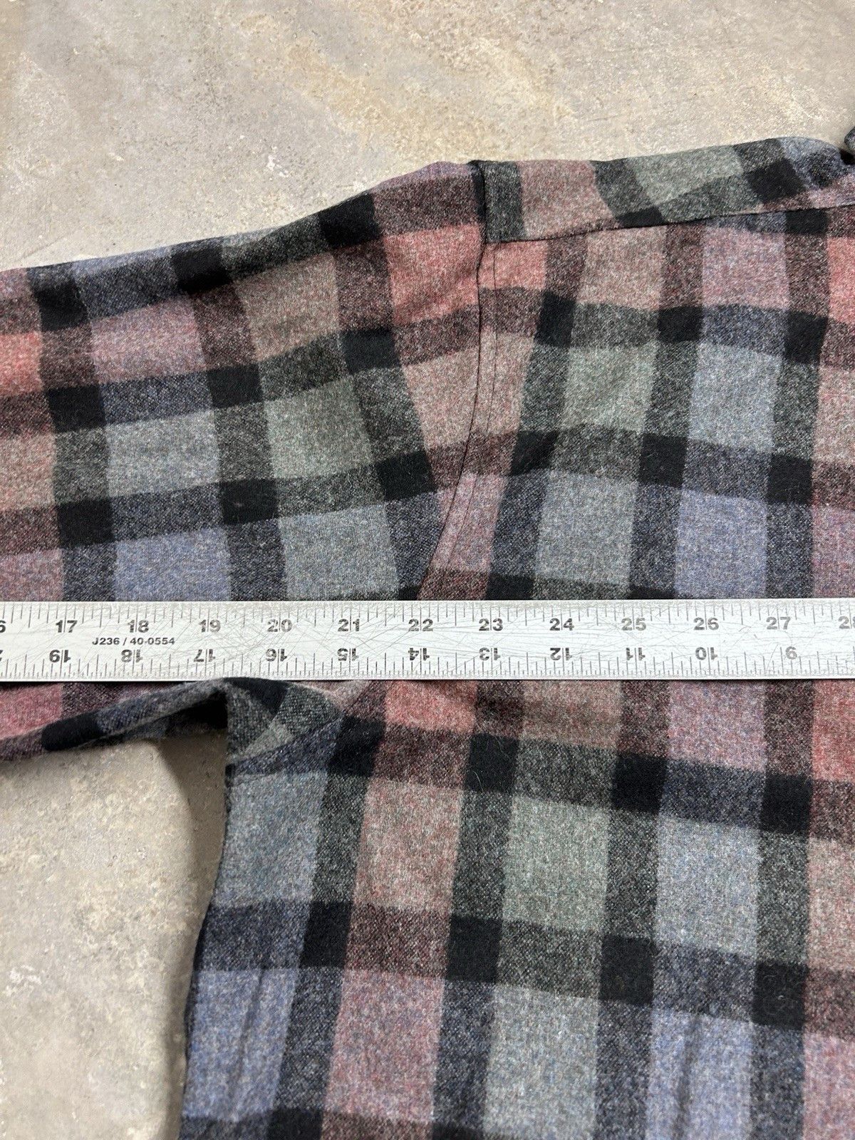 Pendleton PENDLETON Trail Shirt, Vintage Plaid Pattern Virgin Wool Size US L / EU 52-54 / 3 - 8 Thumbnail