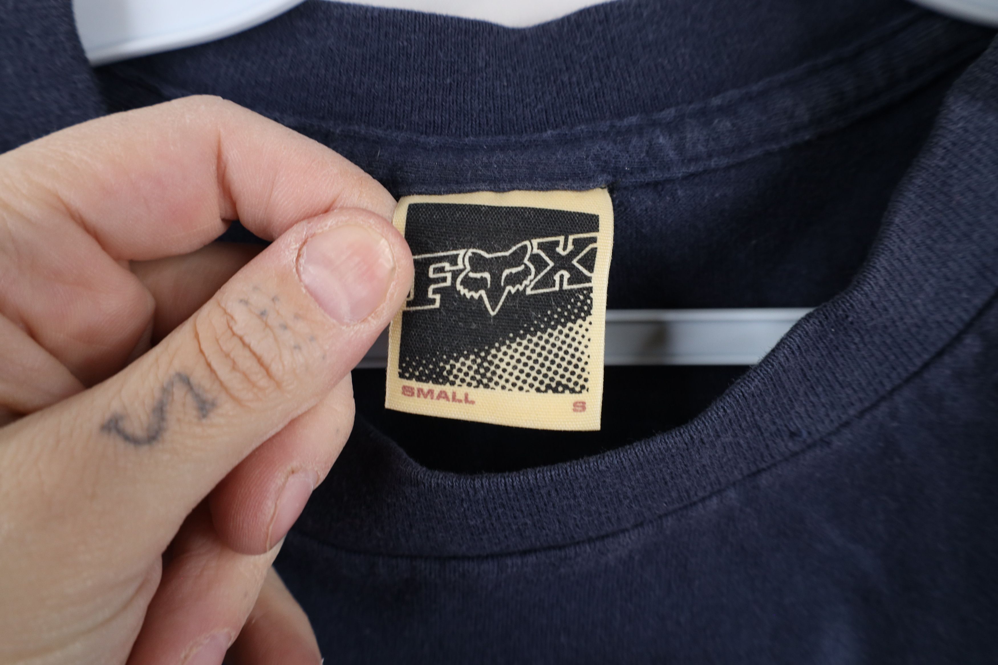 Fox Racing × Vintage Vintage 90s Y2K Fox Racing Big Logo Short Sleeve T-Shirt Size US S / EU 44-46 / 1 - 7 Thumbnail