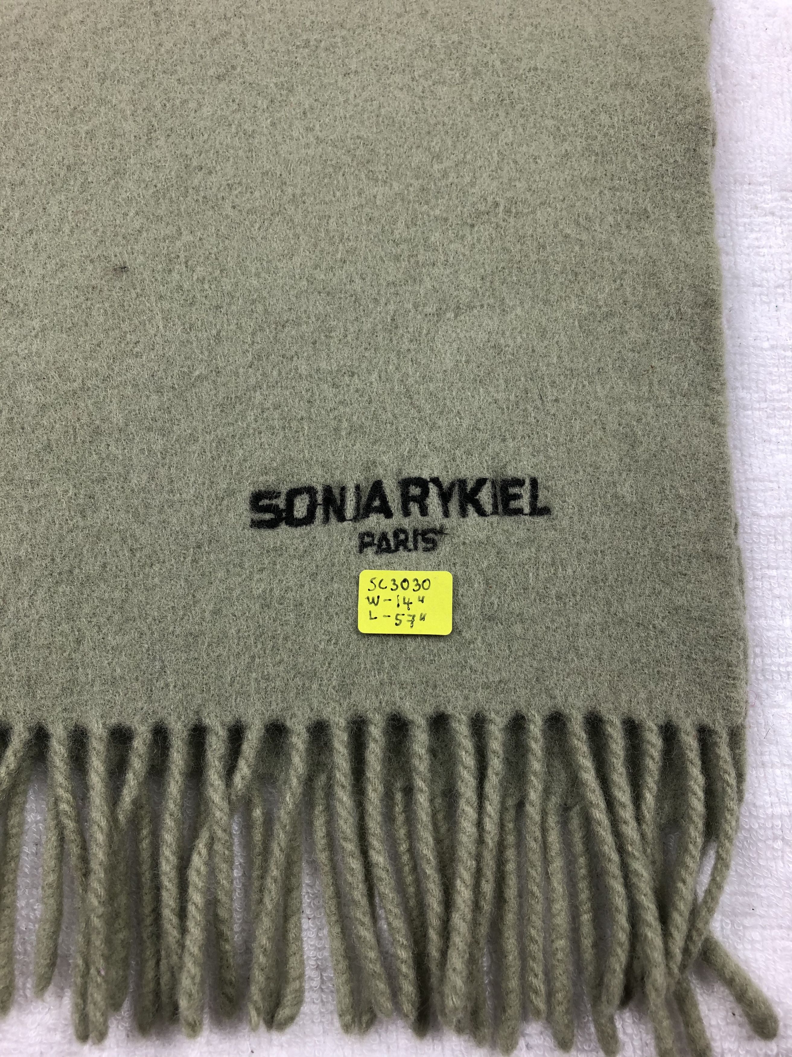 Sonia Rykiel Sonia Rykiel Wool Scarf / Muffler / Neckwear Size ONE SIZE - 4 Thumbnail