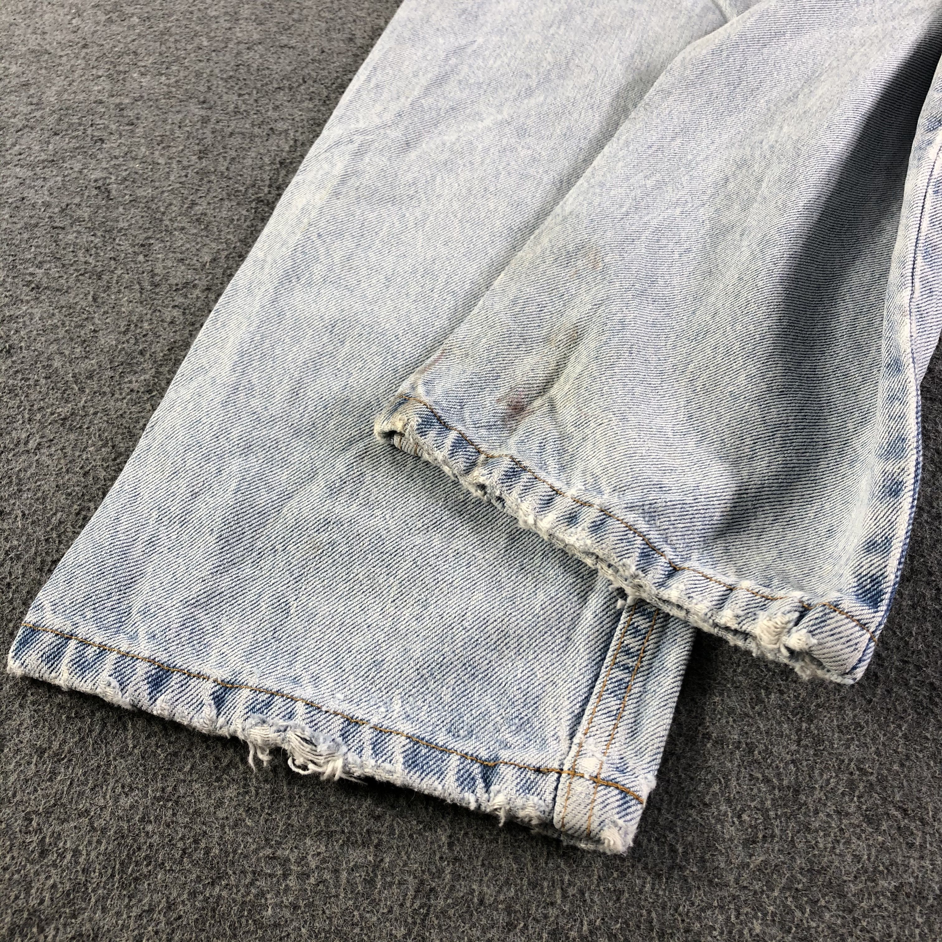 Levi's 90s Vintage Light Wash Levis 560 Jeans-J3119 Size US 30 / EU 46 - 6 Thumbnail
