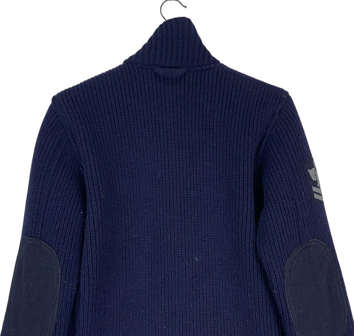 Blue Blue Japan 🔥🔥BLUE BLUE JAPAN MILITARY CABLE KNITTED JACKET Size US M / EU 48-50 / 2 - 13 Thumbnail
