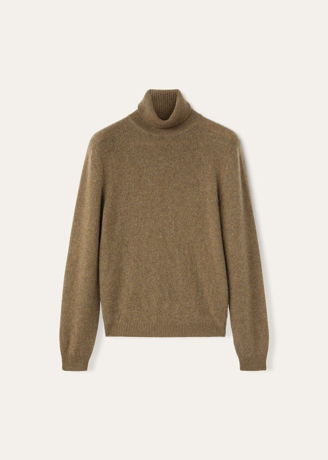 Loro Piana o1w1db10725 FAO6886 Fobello Turtleneck Sweater in Brown Size US M / EU 48-50 / 2 - 1 Thumbnail