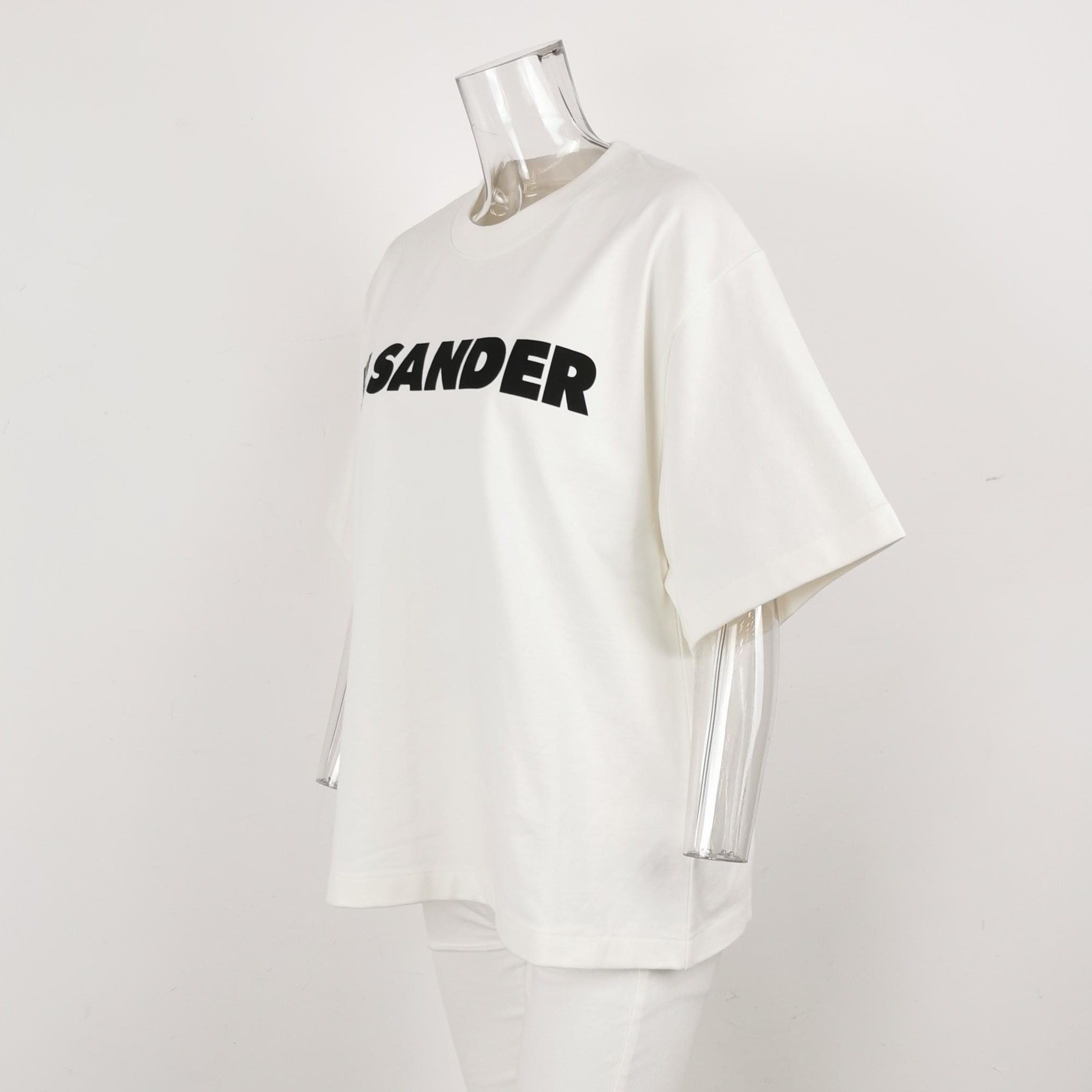 Jil Sander JIL SANDER JIL SANDER Cotton Letter Logo Round Neck T-Shir Size US M / EU 48-50 / 2 - 2 Thumbnail