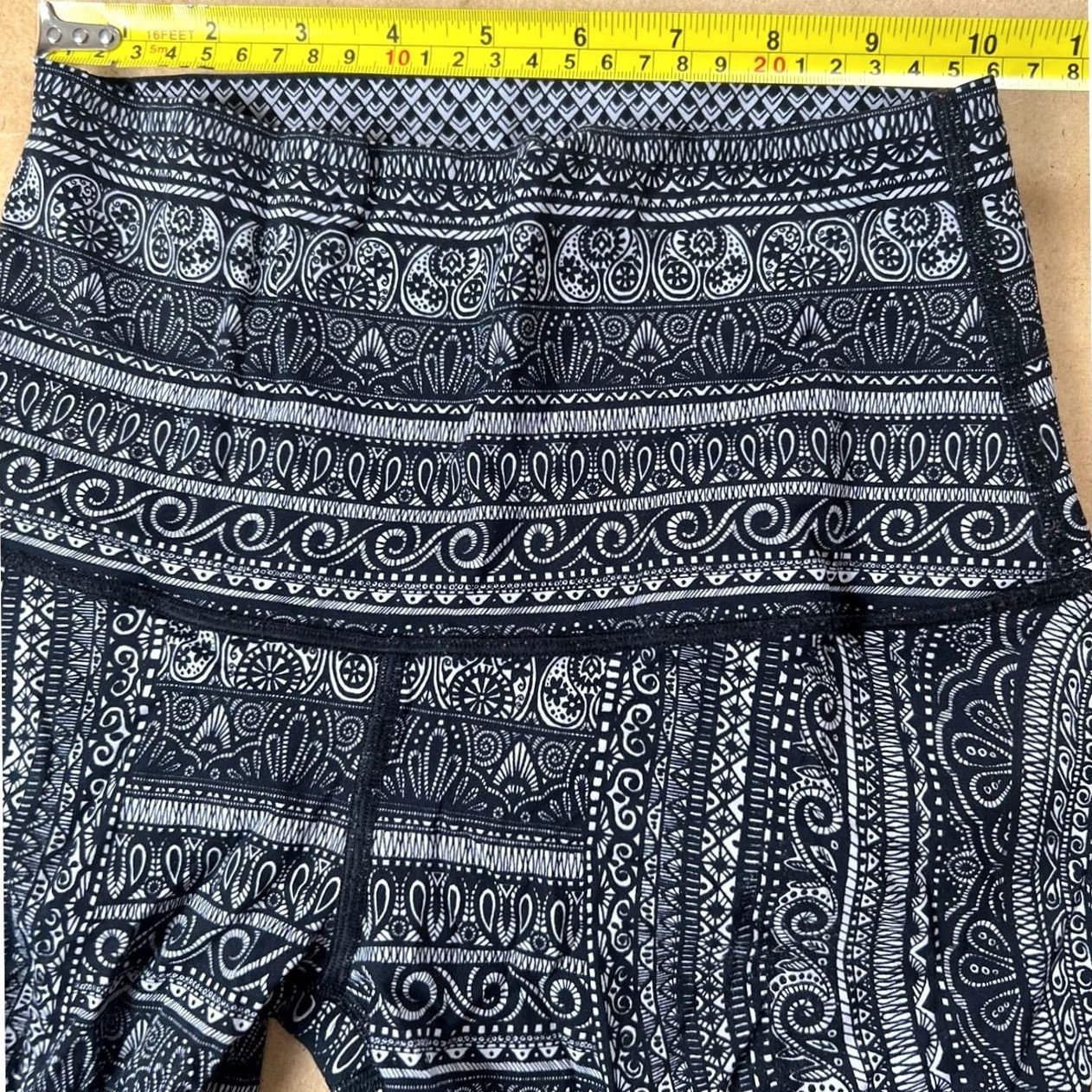 Lululemon Lululemon Wunder Under High Rise Nulux Entwined Leggings Size 6 Women Black XS? Size 28" / US 6 / IT 42 - 5 Thumbnail