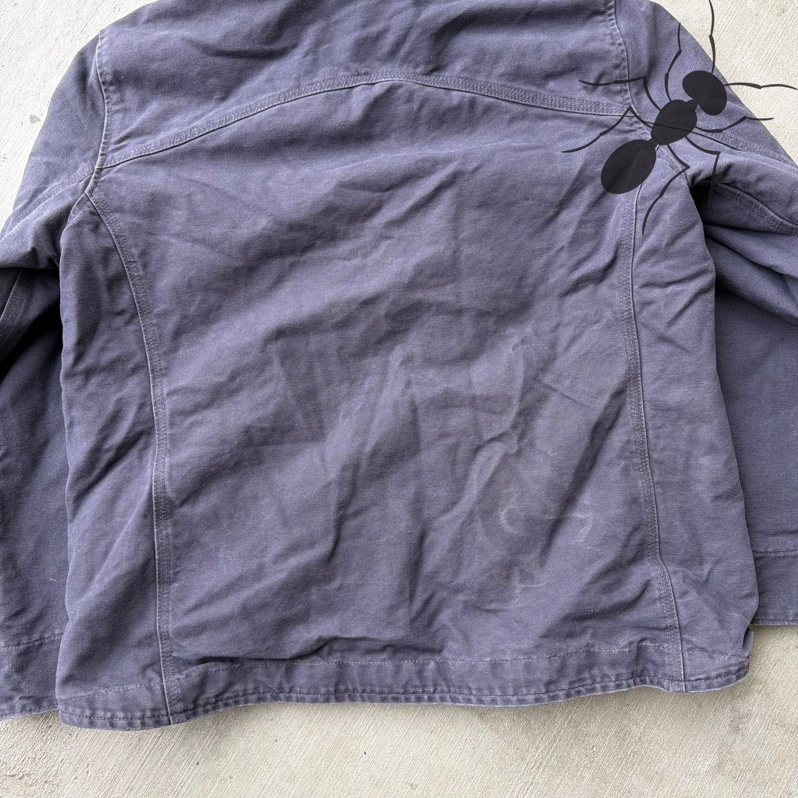 Carhartt × Vintage Carhartt WOMENS purple Sherpa hooded work wear jacket Size US L / EU 52-54 / 3 - 6 Thumbnail