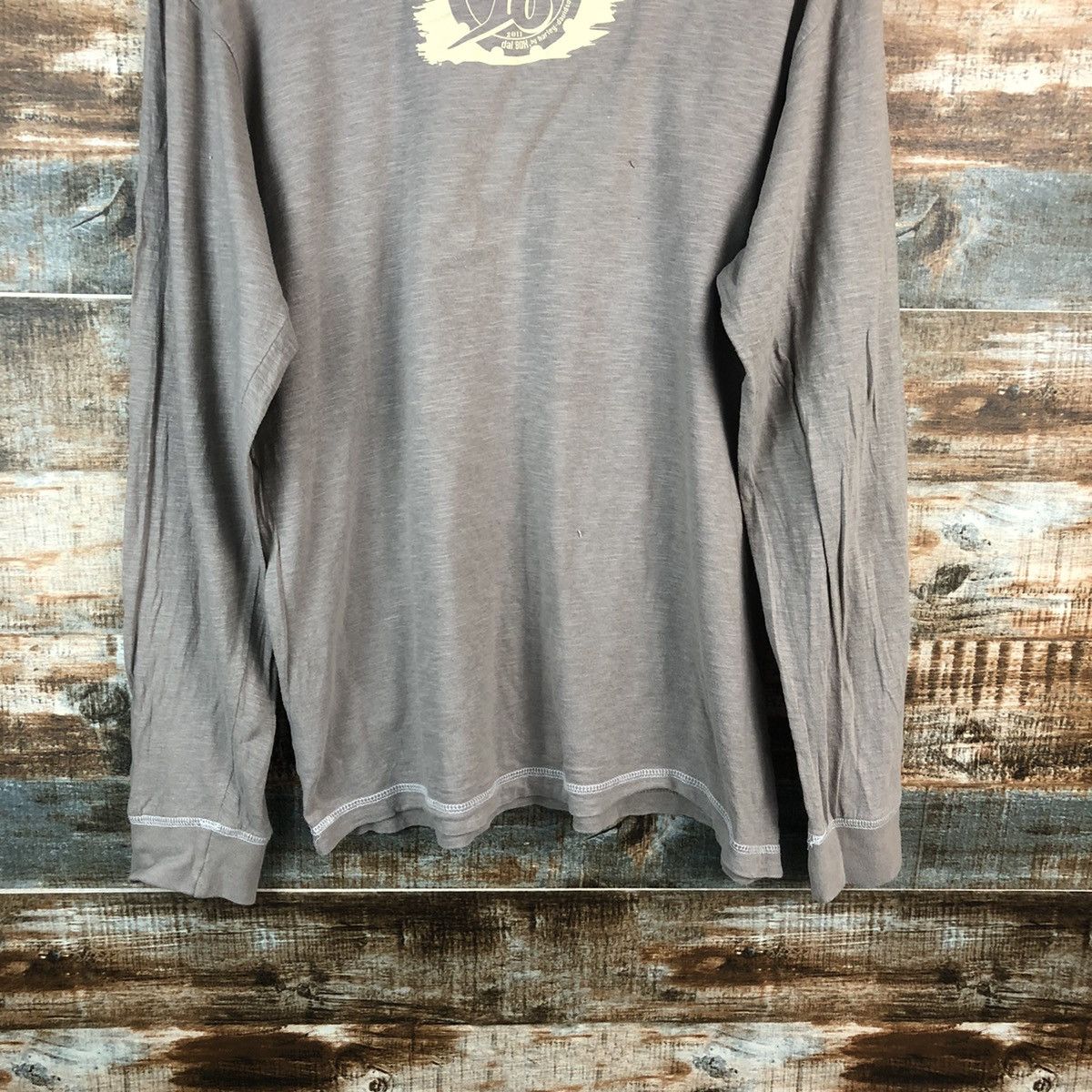 Harley Davidson Harley Davidson Grey Long Slevee T-Shirt #A2599 Size US S / EU 44-46 / 1 - 15 Thumbnail