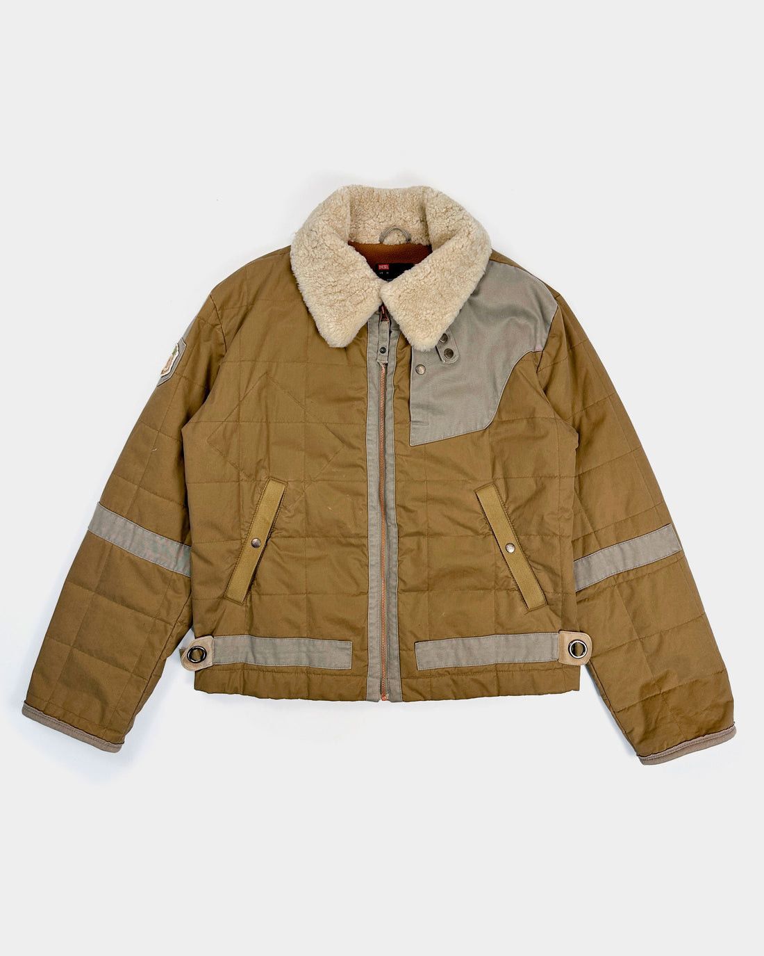 Vtg 00's diesel Aviator bomber jacket