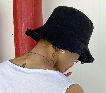 Japanese Brand Outdoor utility grunge distressed bucket hat Size ONE SIZE - 5 Thumbnail