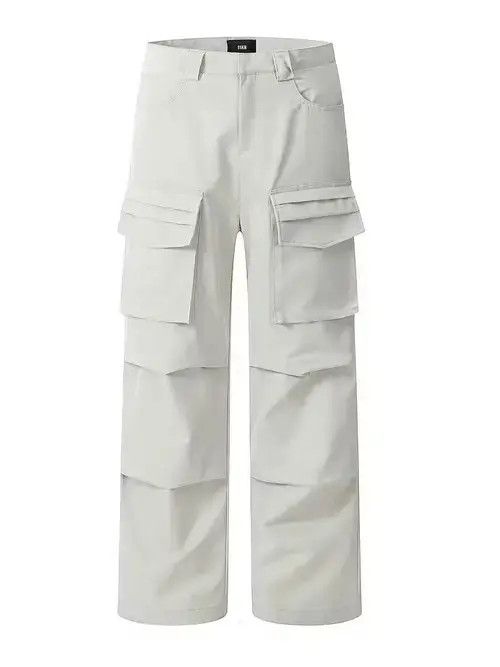 Jean flared utility multi pocket cargo pants Size US 32 / EU 48 - 4 Thumbnail