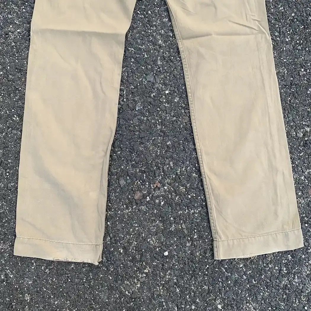 Edwin W31 L32 🔥Vtg Edwin Type 505 Khaki Cinch Back Trousers Pants Size US 31 - 11 Thumbnail