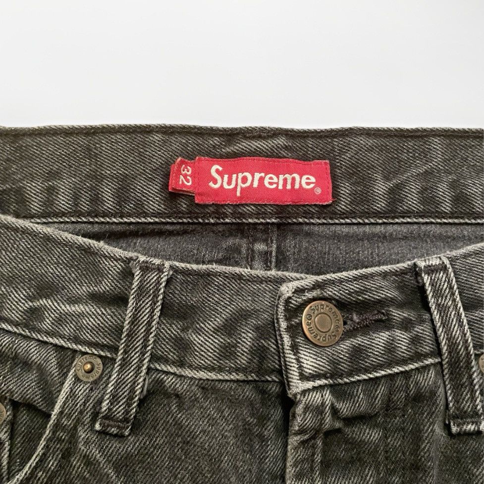 Supreme Slim Washed Denim Jeans Size 32 Size US 32 / EU 48 - 3 Thumbnail