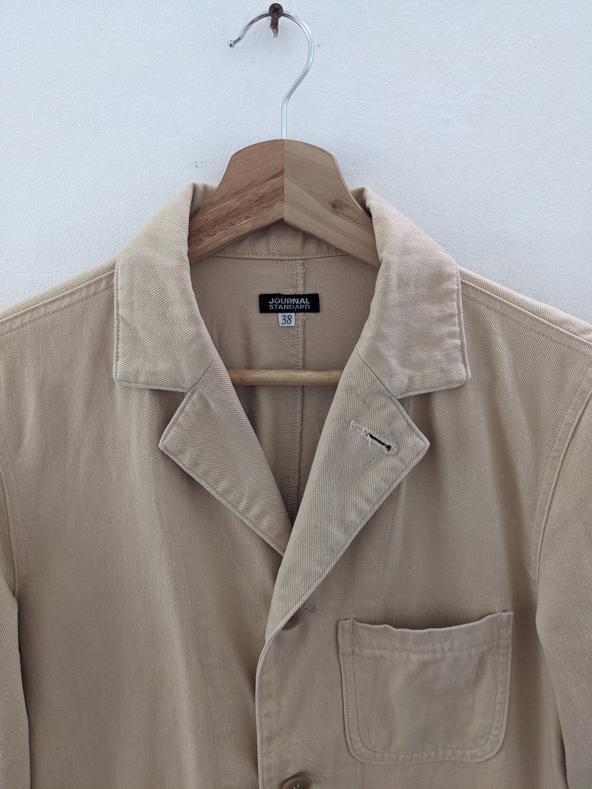Japanese Brand × Journal Standard × Vintage 🇯🇵 Vintage 1990s Journal Standard Blazer Jacket Size S / US 4 / IT 40 - 8 Thumbnail