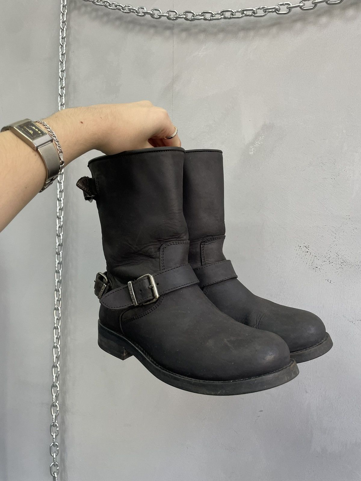 Other Classic engineered front zip avant garde boots guidi style Size US 6.5 / EU 39-40 - 1 Thumbnail