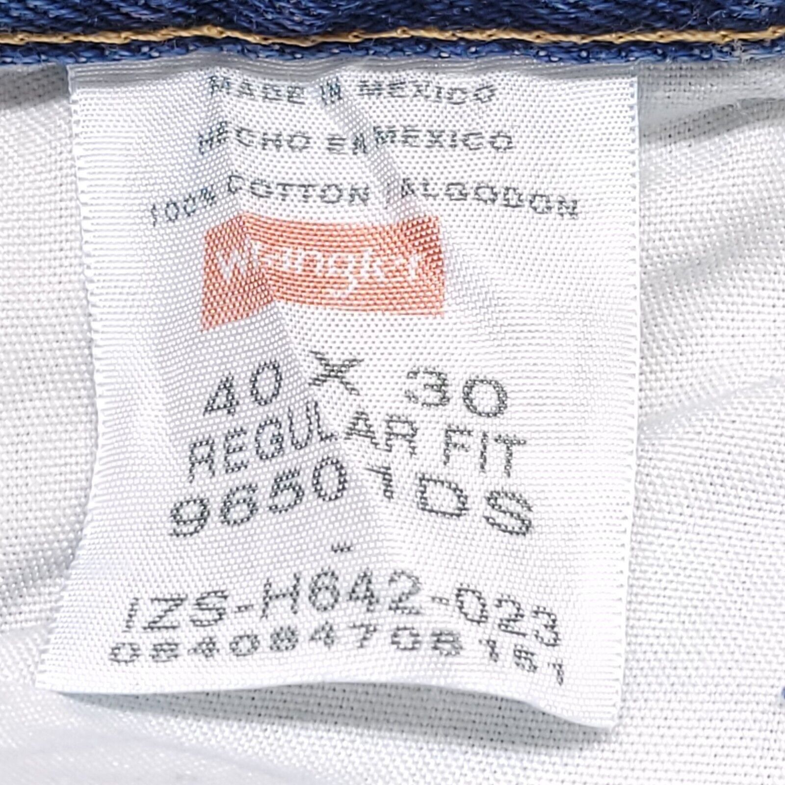 Wrangler Wrangler Casual Button Zip Denim Jeans Mens Size 40x30 Blue Size US 40 / EU 56 - 3 Thumbnail