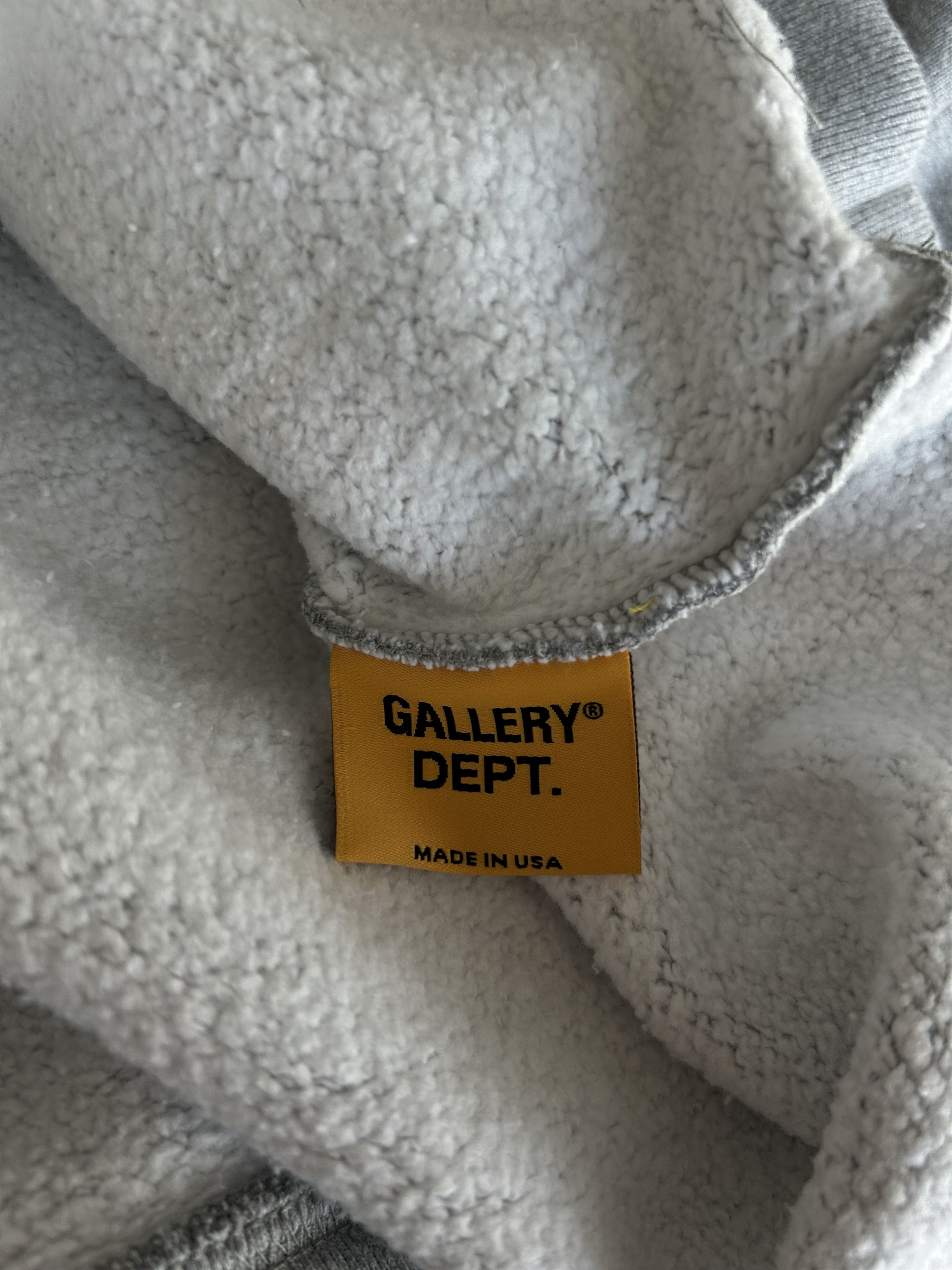 Gallery Dept. Gallery Dept Grey & Black Dept Boxing Logo Sweater Size US S / EU 44-46 / 1 - 4 Thumbnail