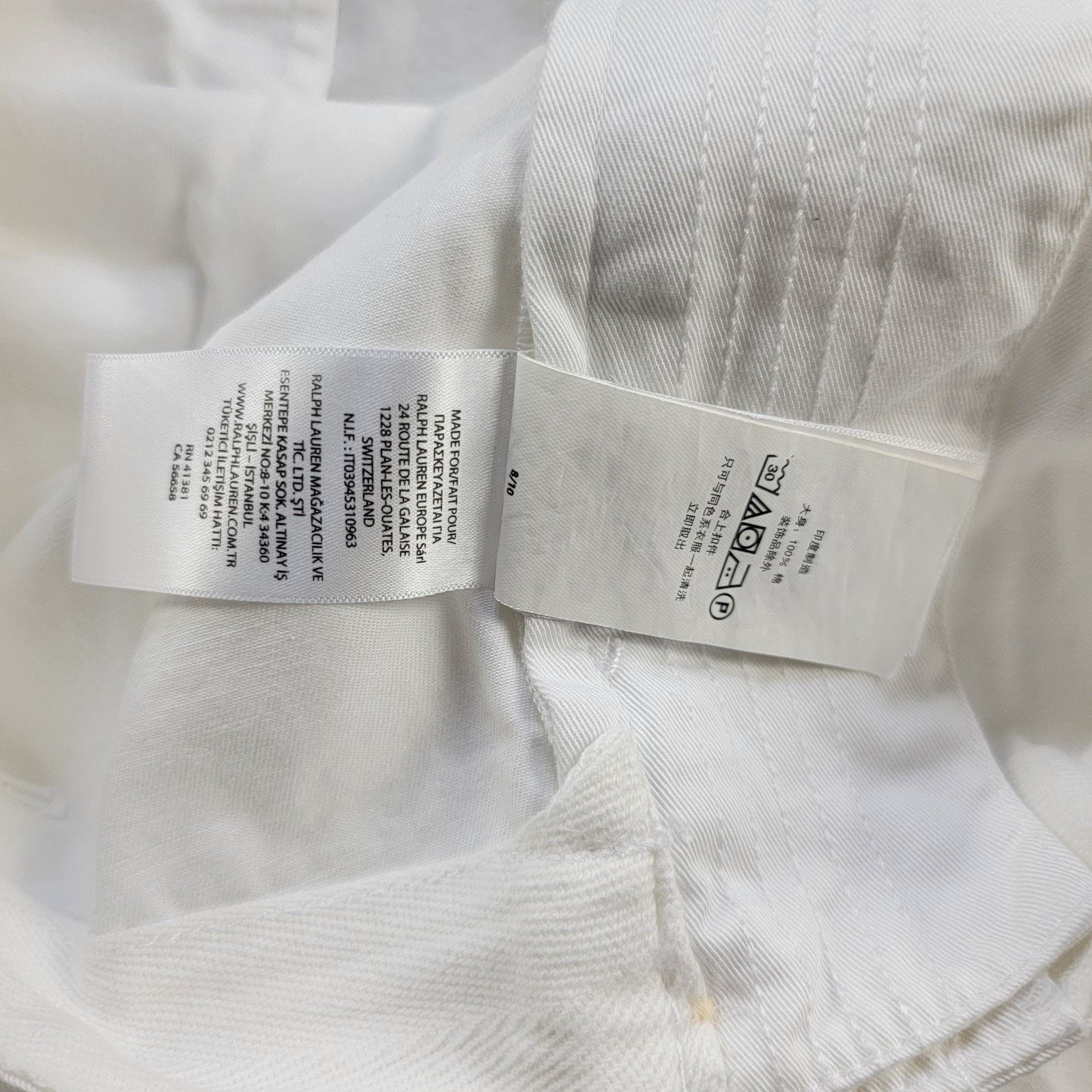 Polo Ralph Lauren Polo Ralph Lauren White Relaxed Fit Cargo Shorts 48 Size US 44 / EU 60 - 12 Thumbnail