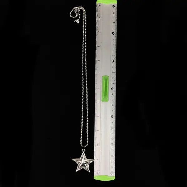 Jewelry Makihara x Maki Star Necklace Y2K Gothic Punk Chain Size ONE SIZE - 4 Thumbnail