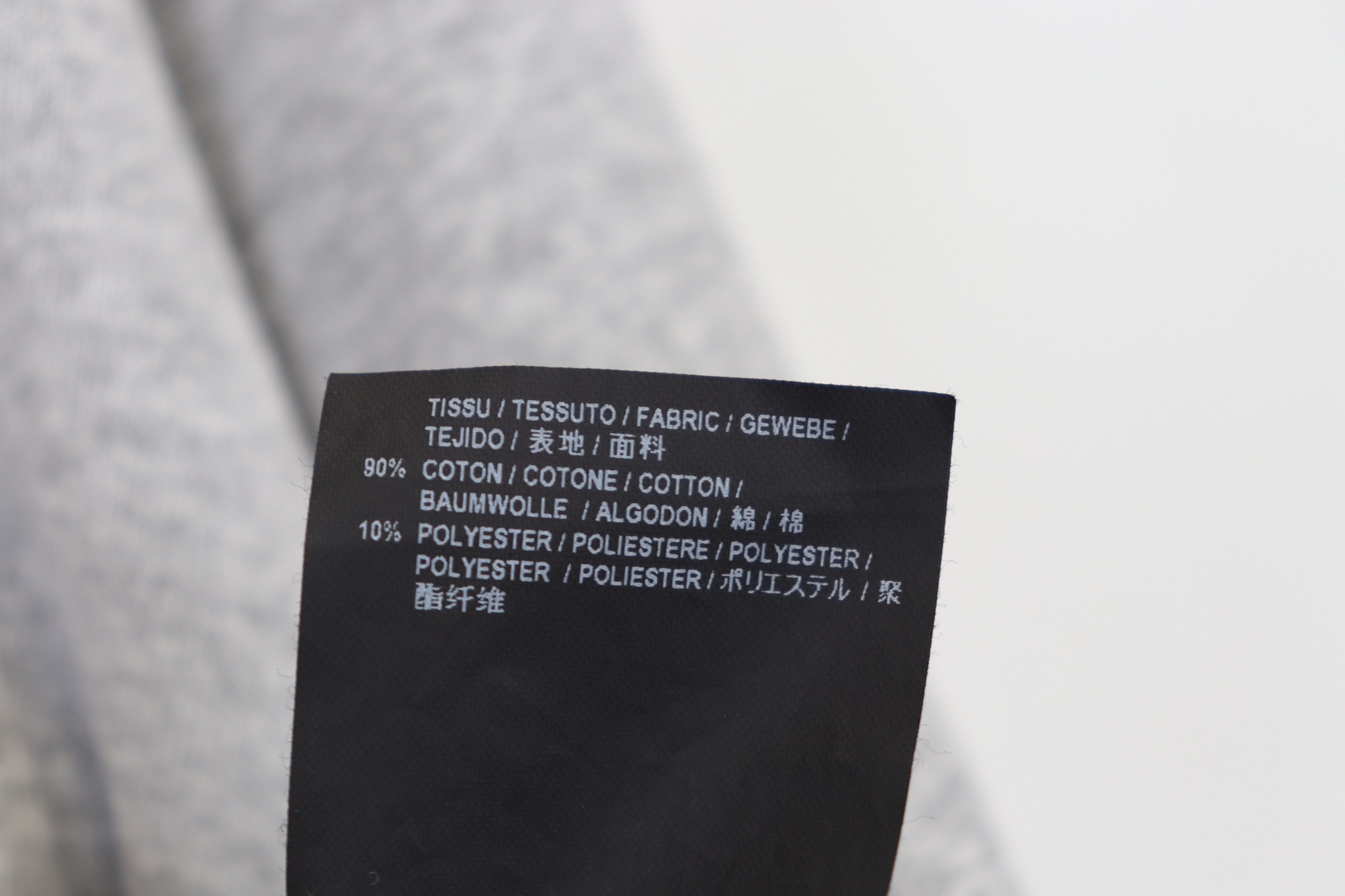 Saint Laurent Paris o1rshd1 Cotton Hoodie in Grey Size US L / EU 52-54 / 3 - 11 Thumbnail