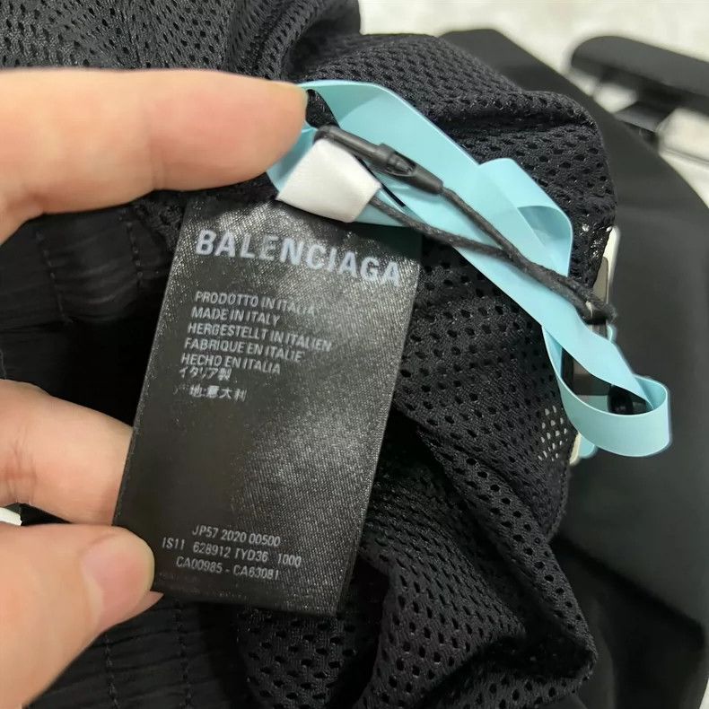 Balenciaga Balenciaga Double B Embroidered Shorts Size US 38 / EU 54 - 5 Thumbnail