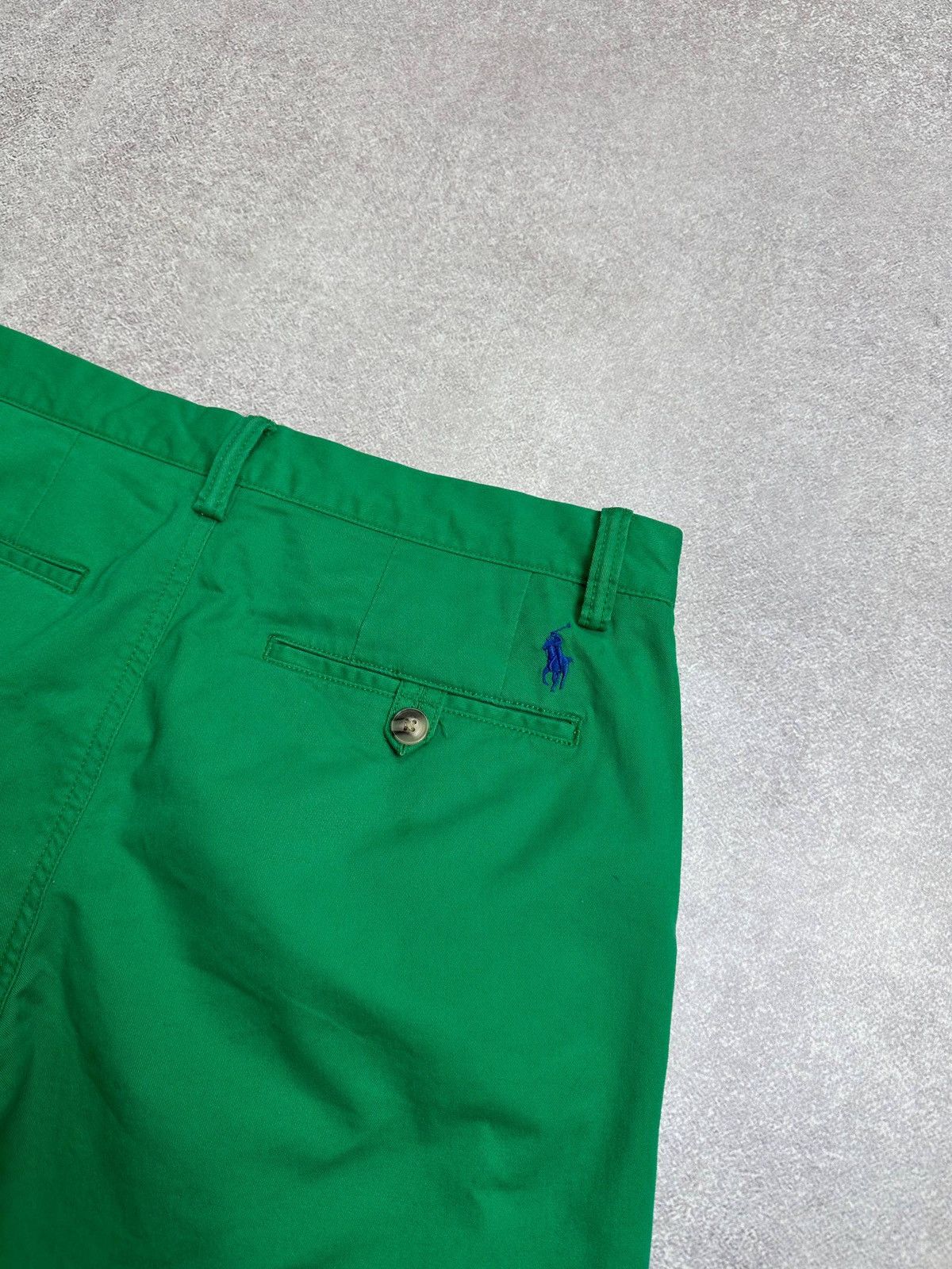 Polo Ralph Lauren Vintage Polo Ralph Lauren RRL Green Chino Shorts Rare 28 Size US 28 / EU 44 - 7 Thumbnail