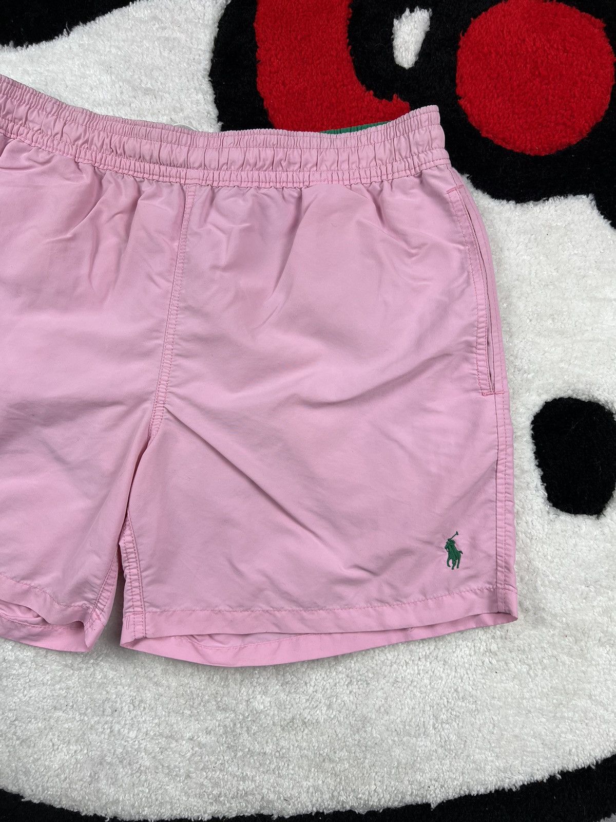 Ralph Lauren Crazy Polo Ralph Lauren Pink Y2K Nylon Shorts Size US 32 / EU 48 - 3 Thumbnail