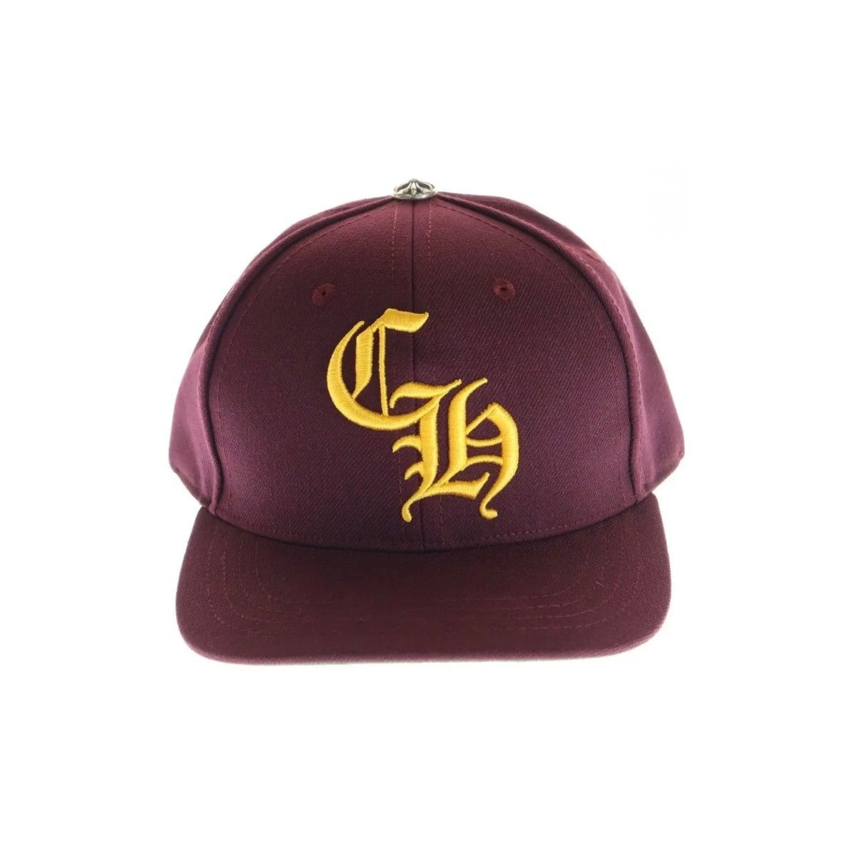 Chrome Hearts CH Hat Burgundy