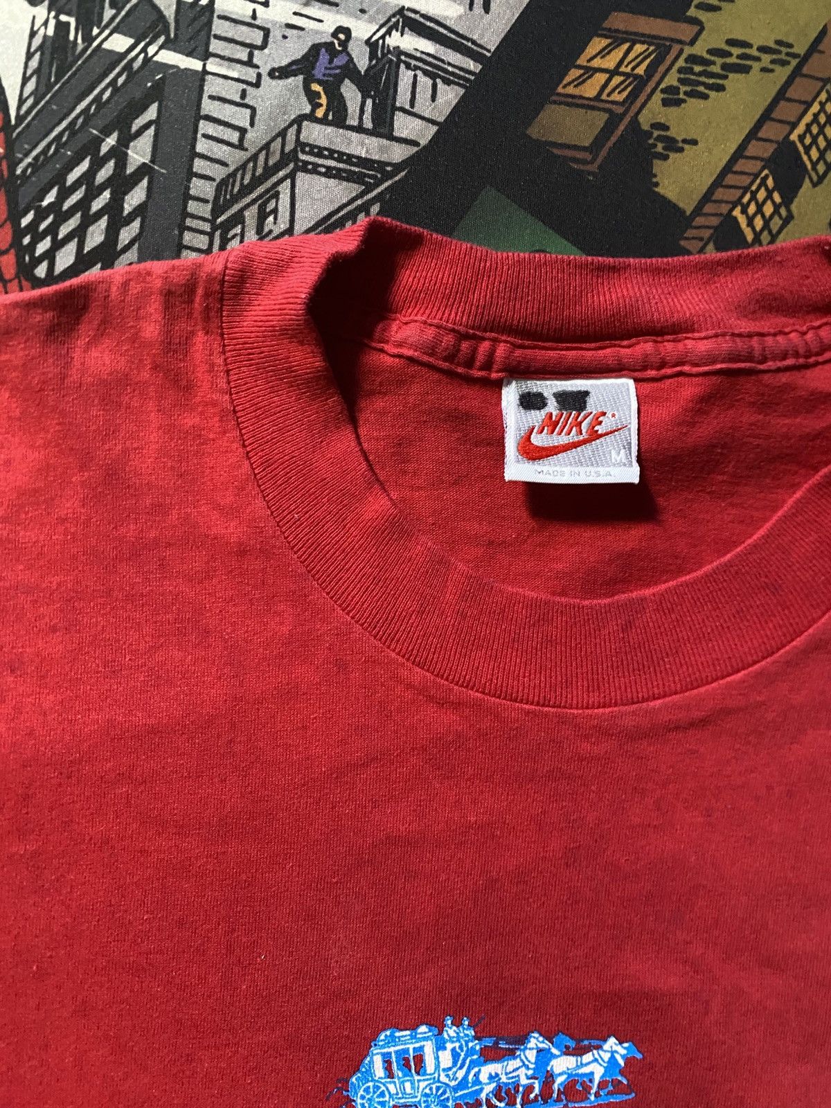 Nike Vintage 90's Nike NBA T Shirt Size US M / EU 48-50 / 2 - 2 Thumbnail