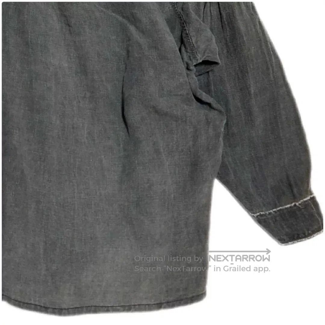 Japanese Brand Japanese Antique Boro Linen Smock Shirt. Size US M / EU 48-50 / 2 - 9 Thumbnail