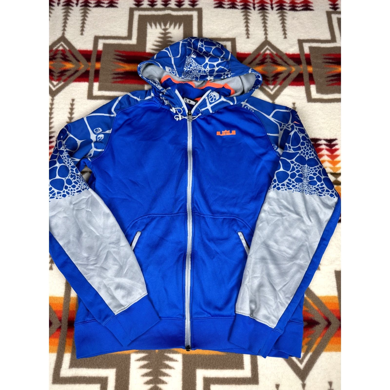 Nike Nike Lebron James Therma Fit Zip Hoodie Sweatshirt Mens Sz M Size US M / EU 48-50 / 2 - 2 Thumbnail