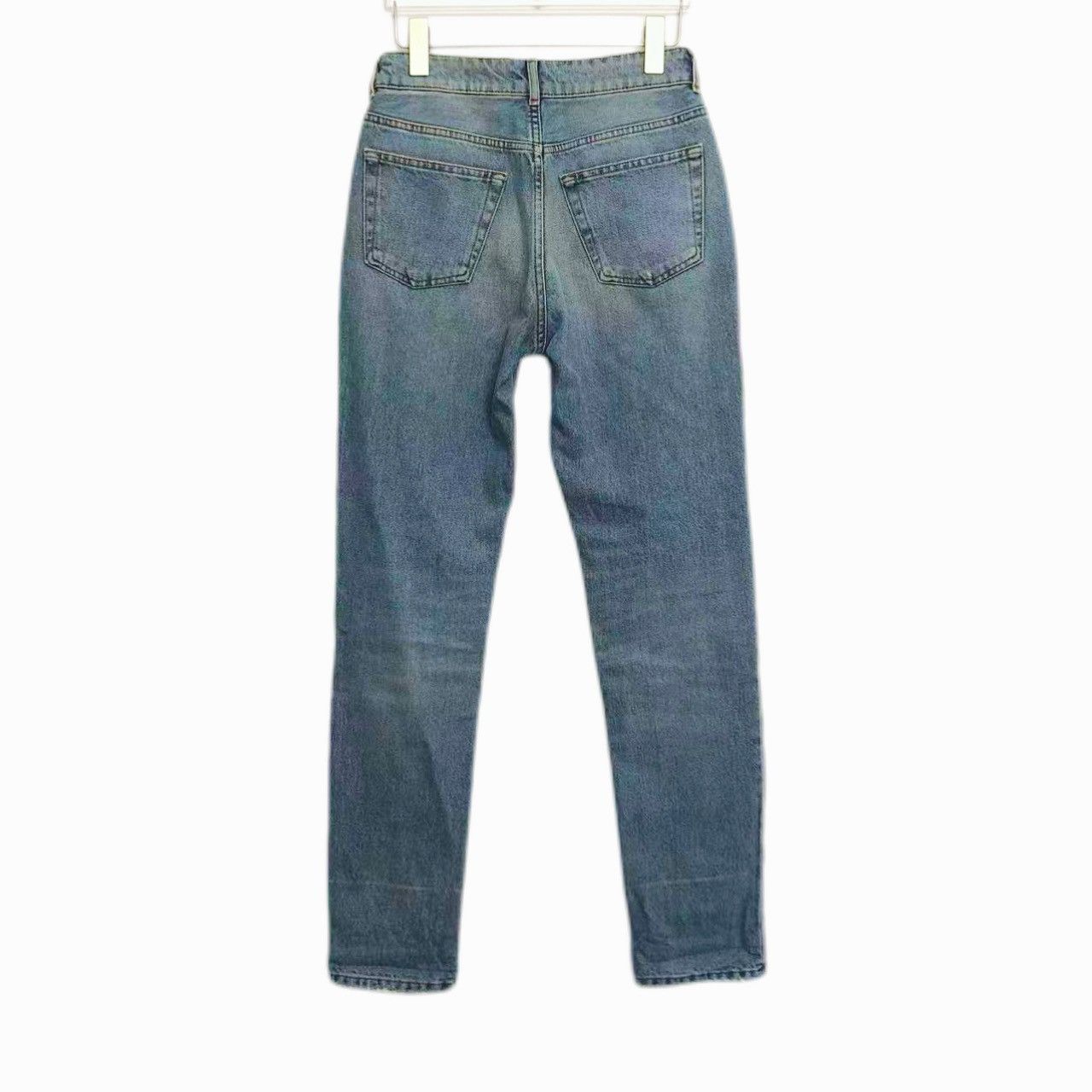 Balenciaga Balenciaga Vintage Button Side Pocket Tapered Jeans K26WX Size 26" / US 2 / IT 38 - 2 Thumbnail