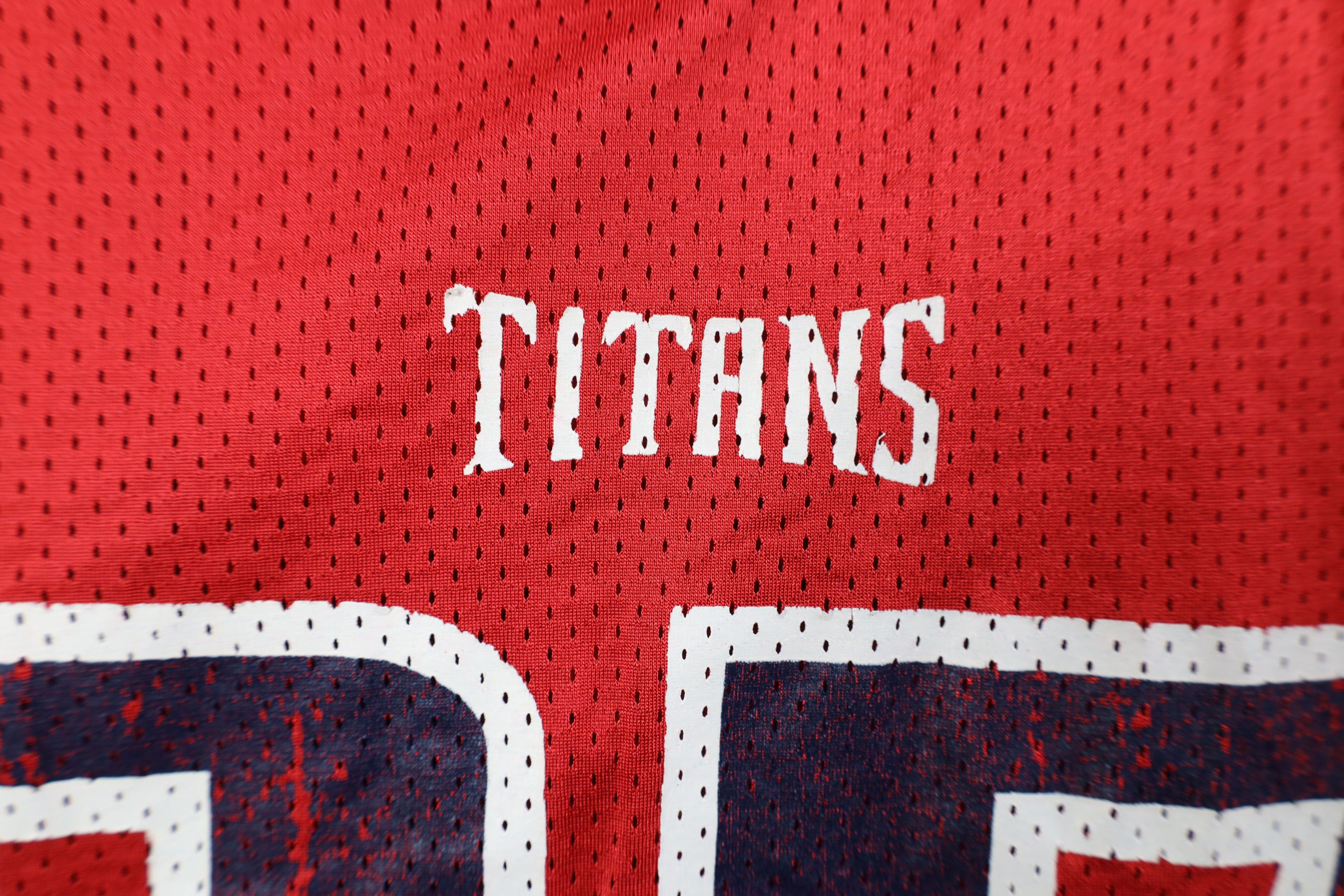 Puma Vintage 90s Puma George Tennessee Titans Football Jersey Red Size US M / EU 48-50 / 2 - 5 Thumbnail