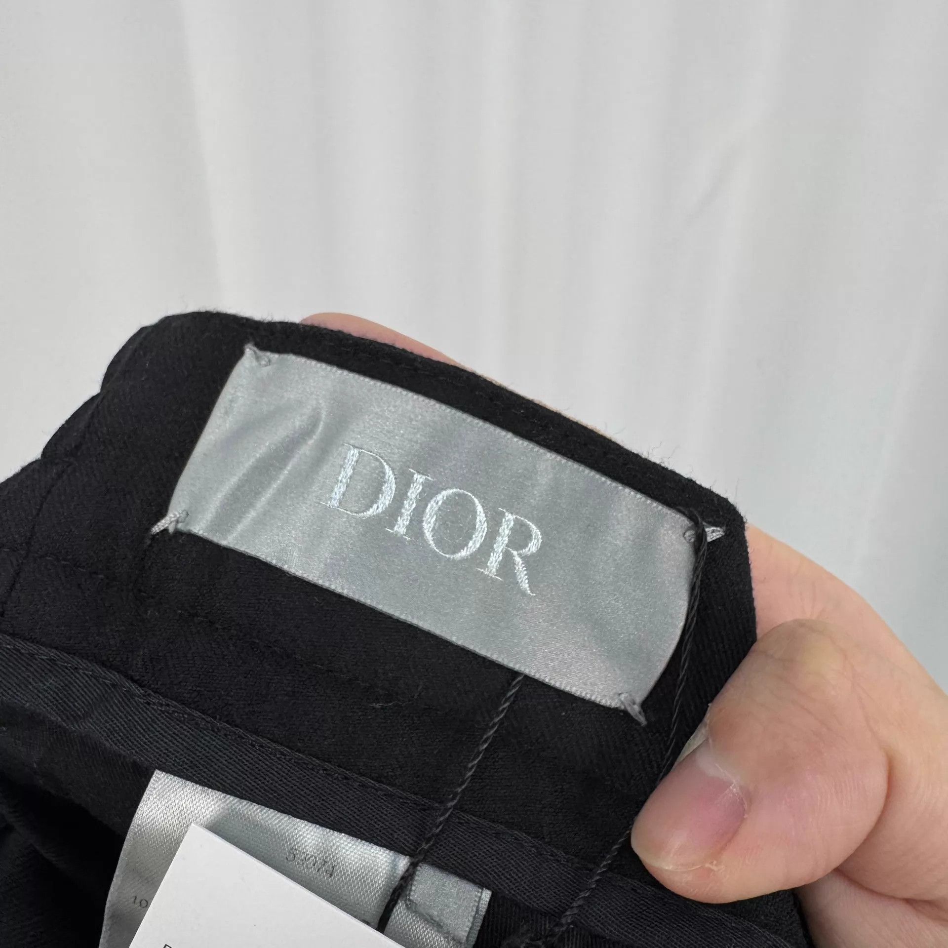 Dior Dior Men's Black Wool Chinos 46 99 New Size US 30 / EU 46 - 5 Thumbnail