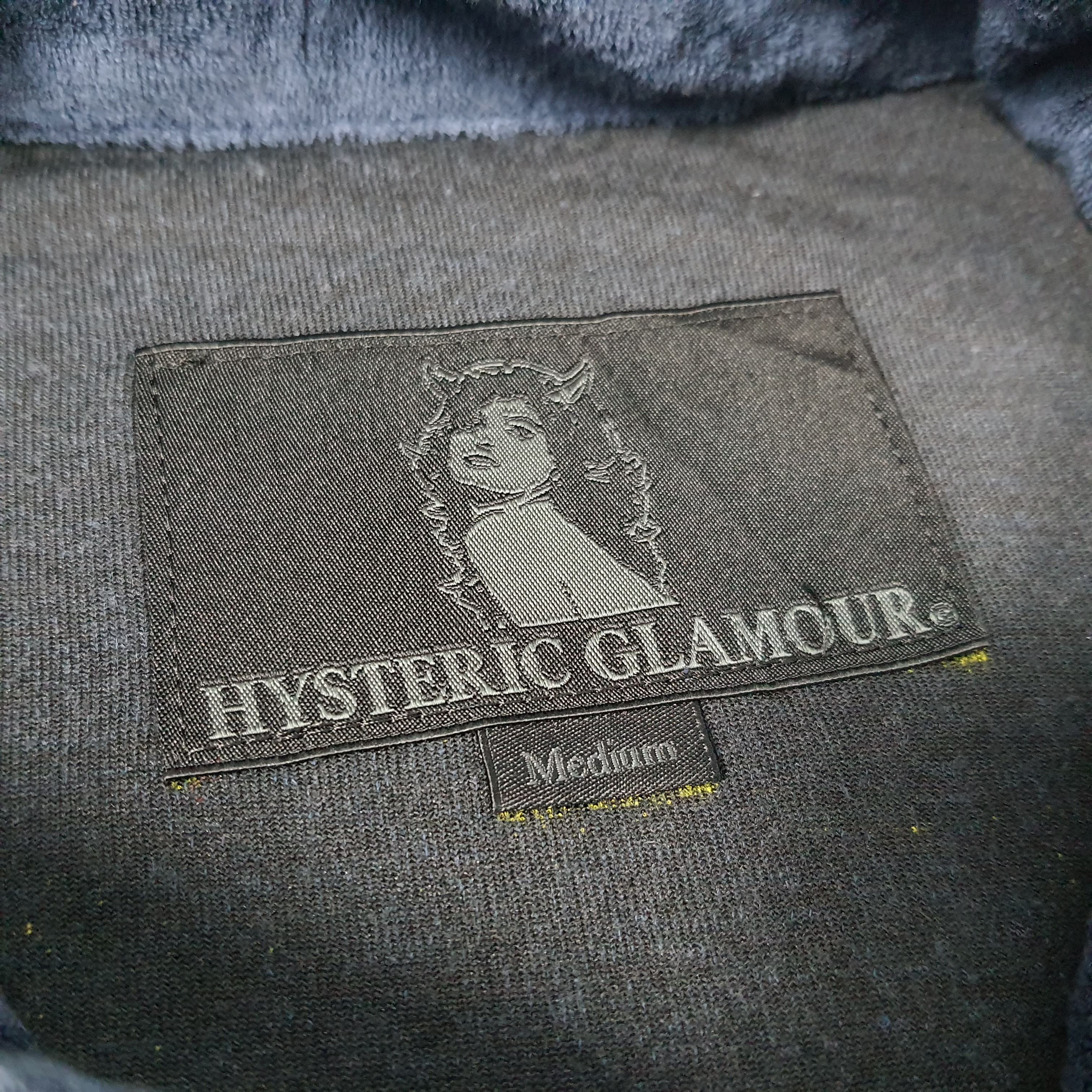 Hysteric Glamour × Japanese Brand × Vintage Vintage Hysteric Glamour Patcher Custom Logo Fleece Jacket Size US S / EU 44-46 / 1 - 5 Thumbnail