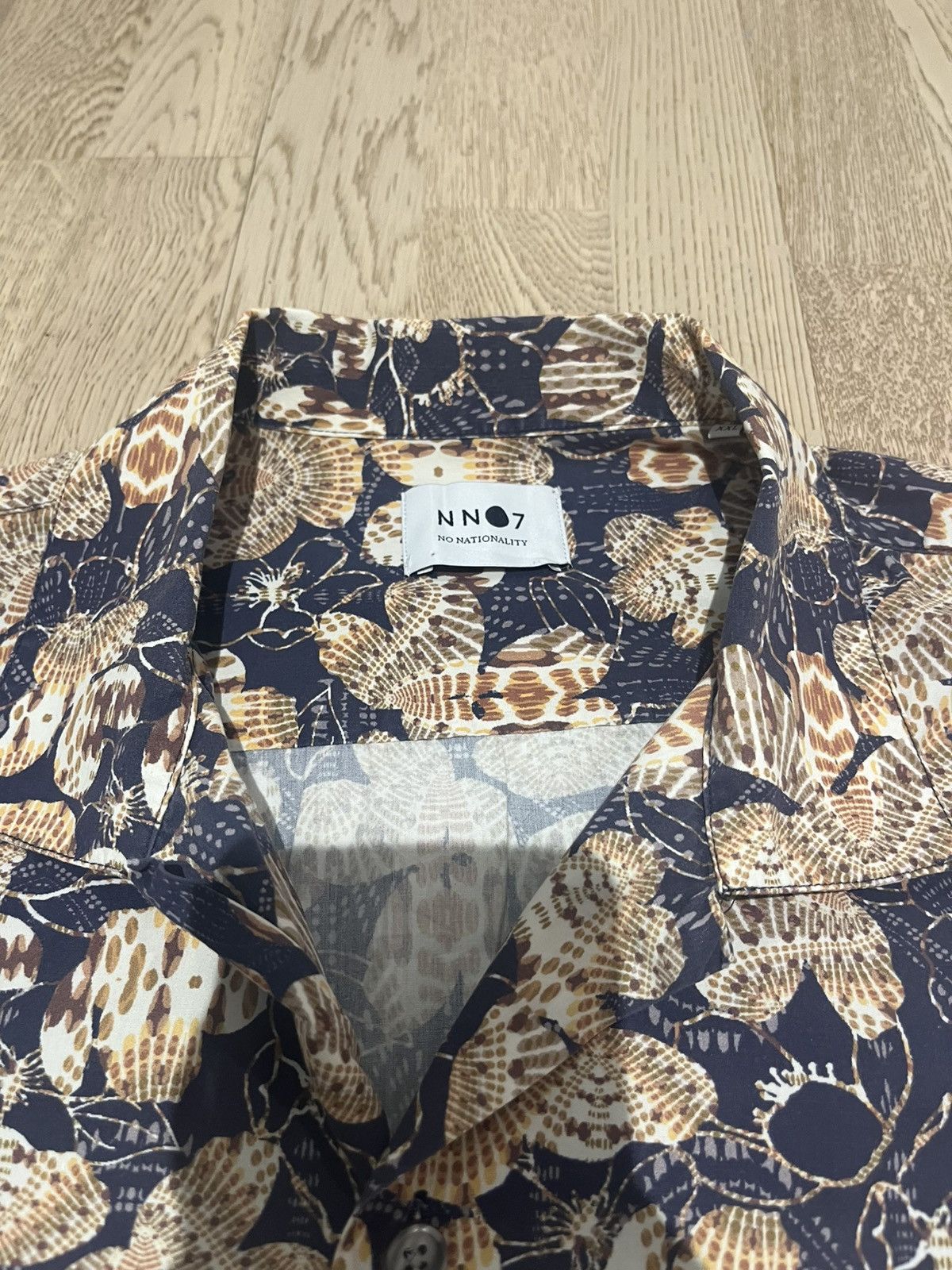 NN07 NN07 camp collar short sleeve shirt Size US XXL / EU 58 / 5 - 2 Thumbnail