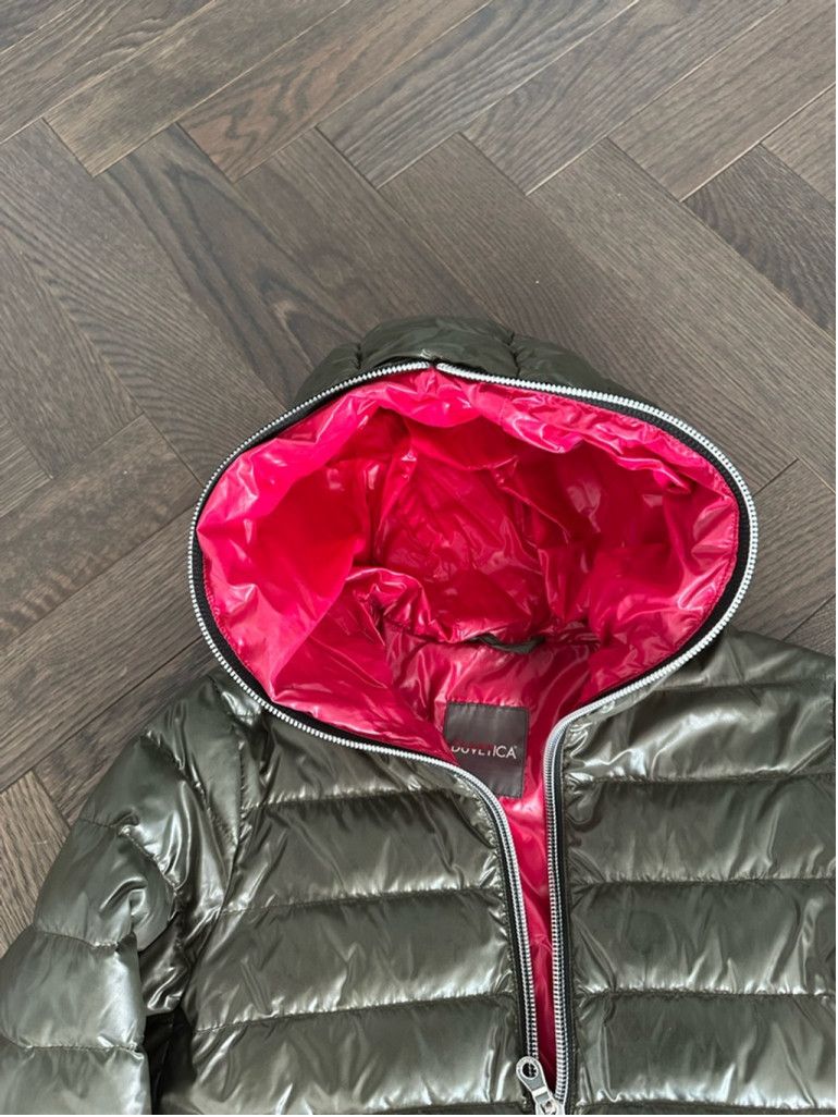 Duvetica Women's Duvetica Puffer Jacket Size 42 Green Size L / US 10 / IT 46 - 4 Thumbnail
